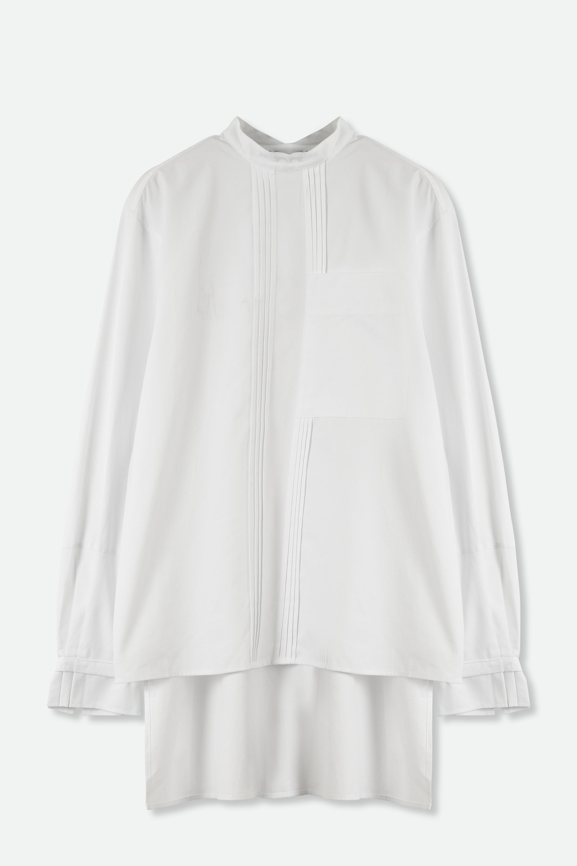 MUNE COTTON POCKET SHIRT