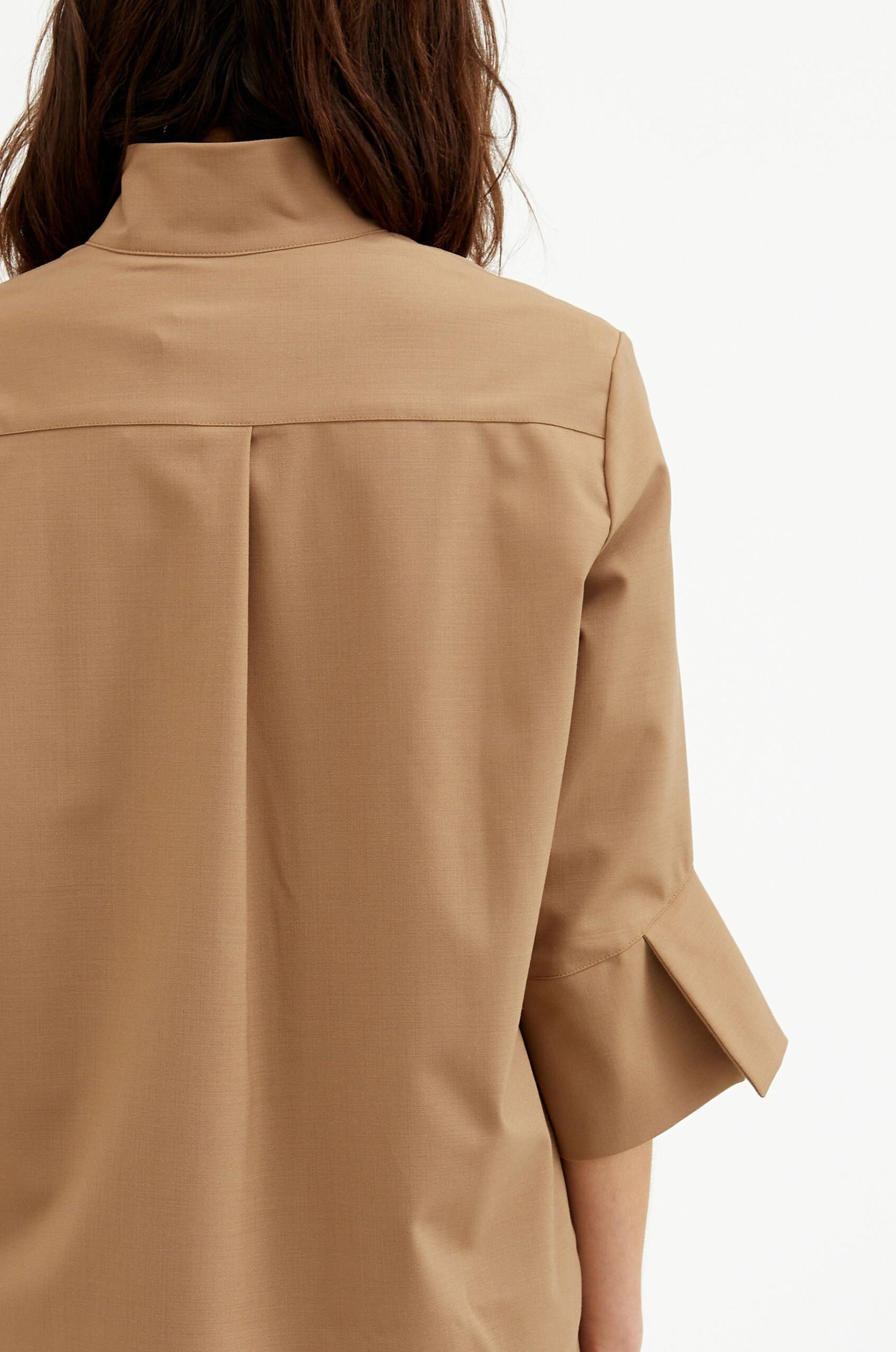 ARIA SHIRT IN ITALIAN FINE WOOL