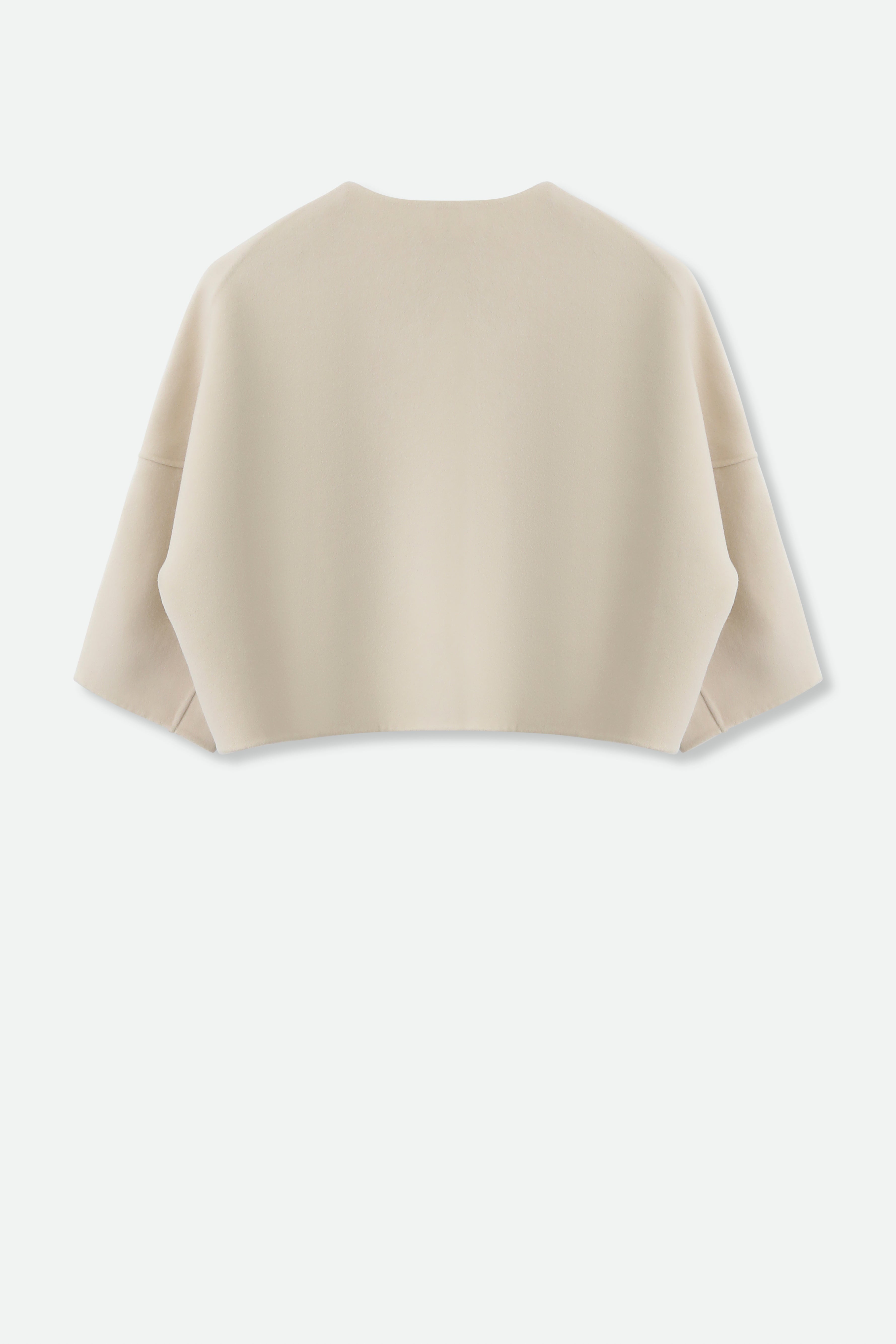 ADELAIDE SHORT SNAP JACKET IN DOUBLE-FACE CASHMERE WOOL - Jarbo