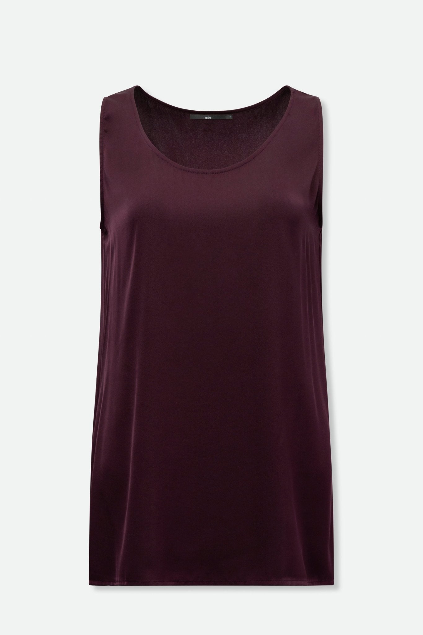 ALENA TANK IN STRETCH SILK DOUBLE GEORGETTE - Jarbo