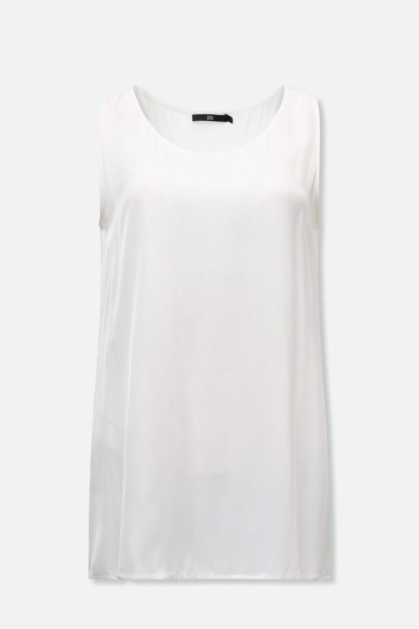 ALENA TANK IN STRETCH SILK DOUBLE GEORGETTE - Jarbo