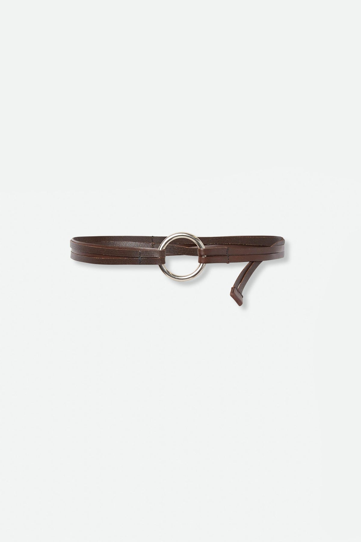 ALIANO ITALIAN LEATHER LOOP BELT display picture 1