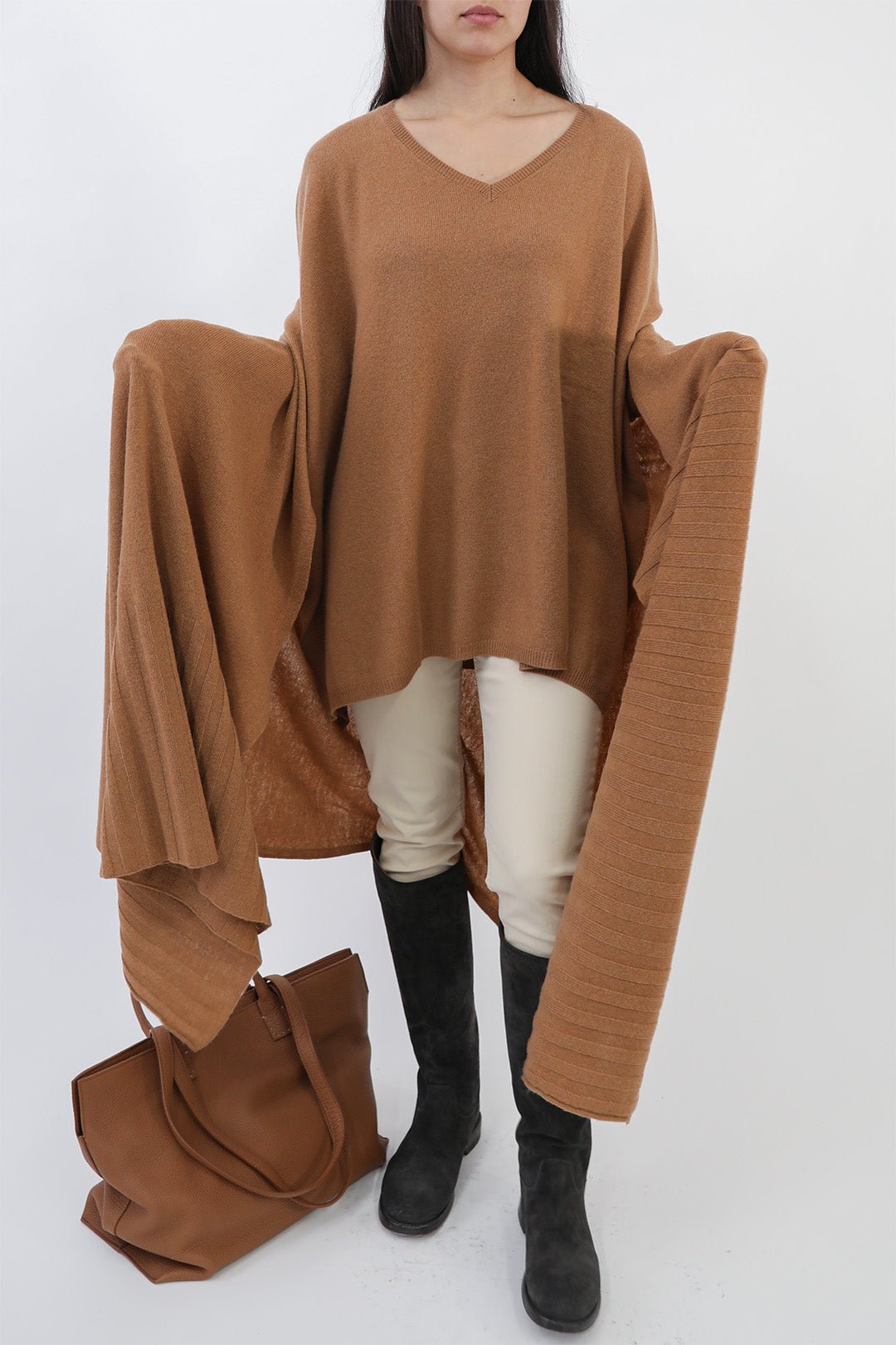 ANITA TRAVEL WRAP IN PURE CASHMERE MERINO - Jarbo