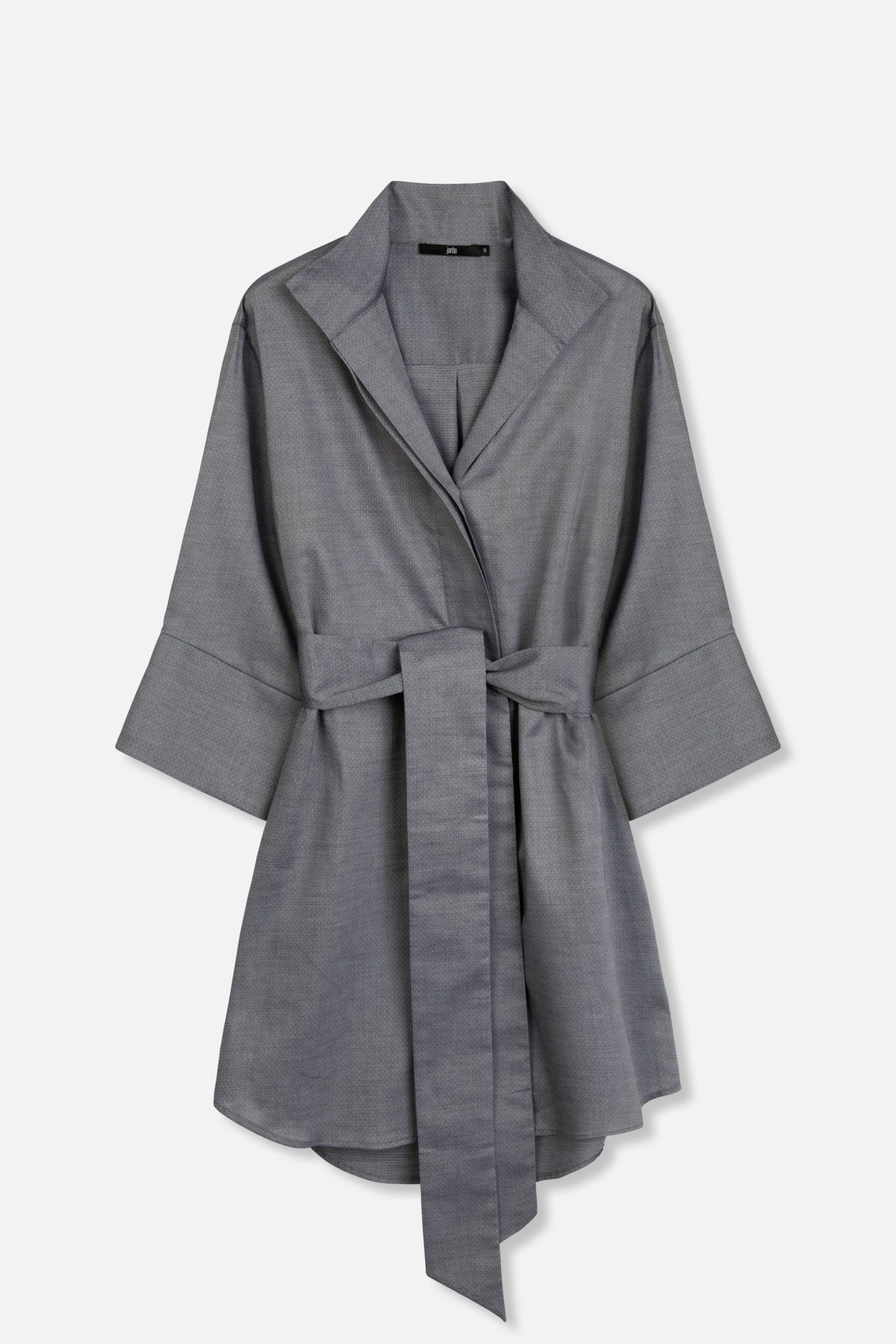 ARIANA WIDE CUFF TUNIC SHIRT IN ITALIAN COTTON - Jarbo