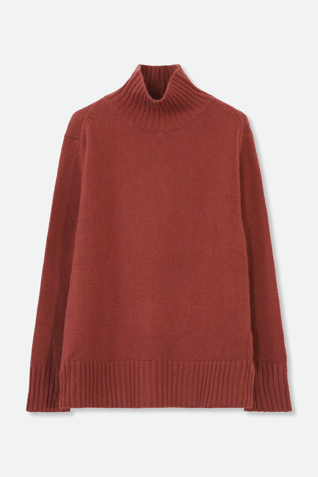 BERWICK TURTLENECK SWEATER IN CASHMERE MERINO 4 PLY KNIT - Jarbo