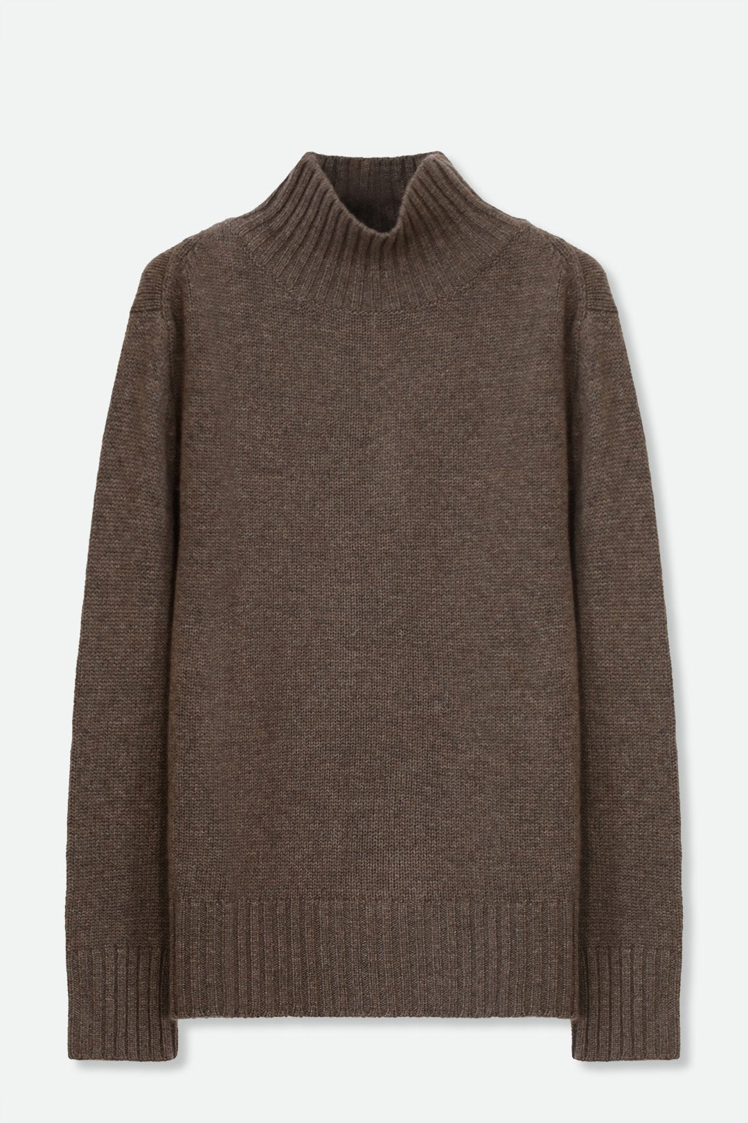 BERWICK TURTLENECK SWEATER IN CASHMERE MERINO 4 PLY KNIT - Jarbo