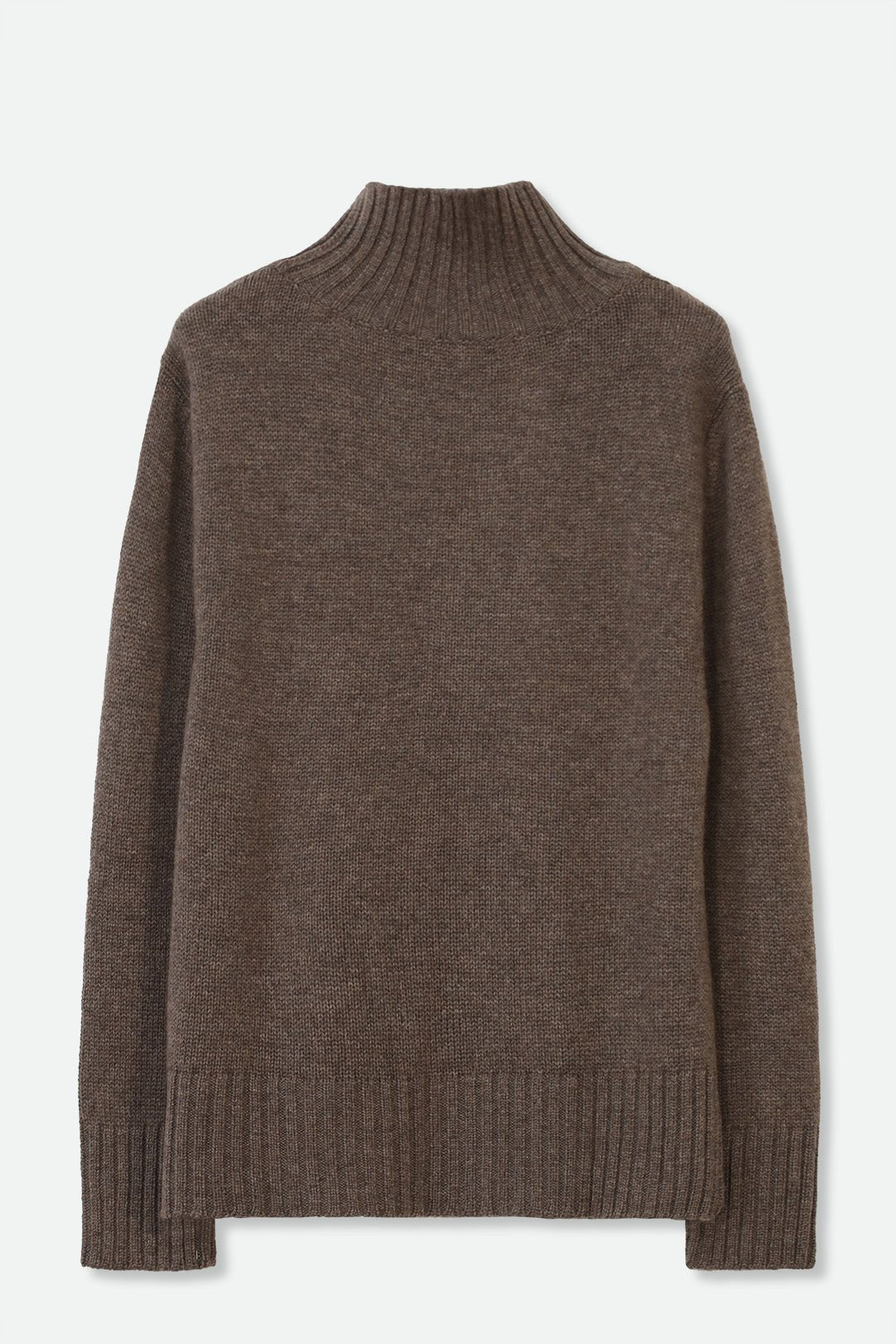 BERWICK TURTLENECK SWEATER IN CASHMERE MERINO 4 PLY KNIT - Jarbo