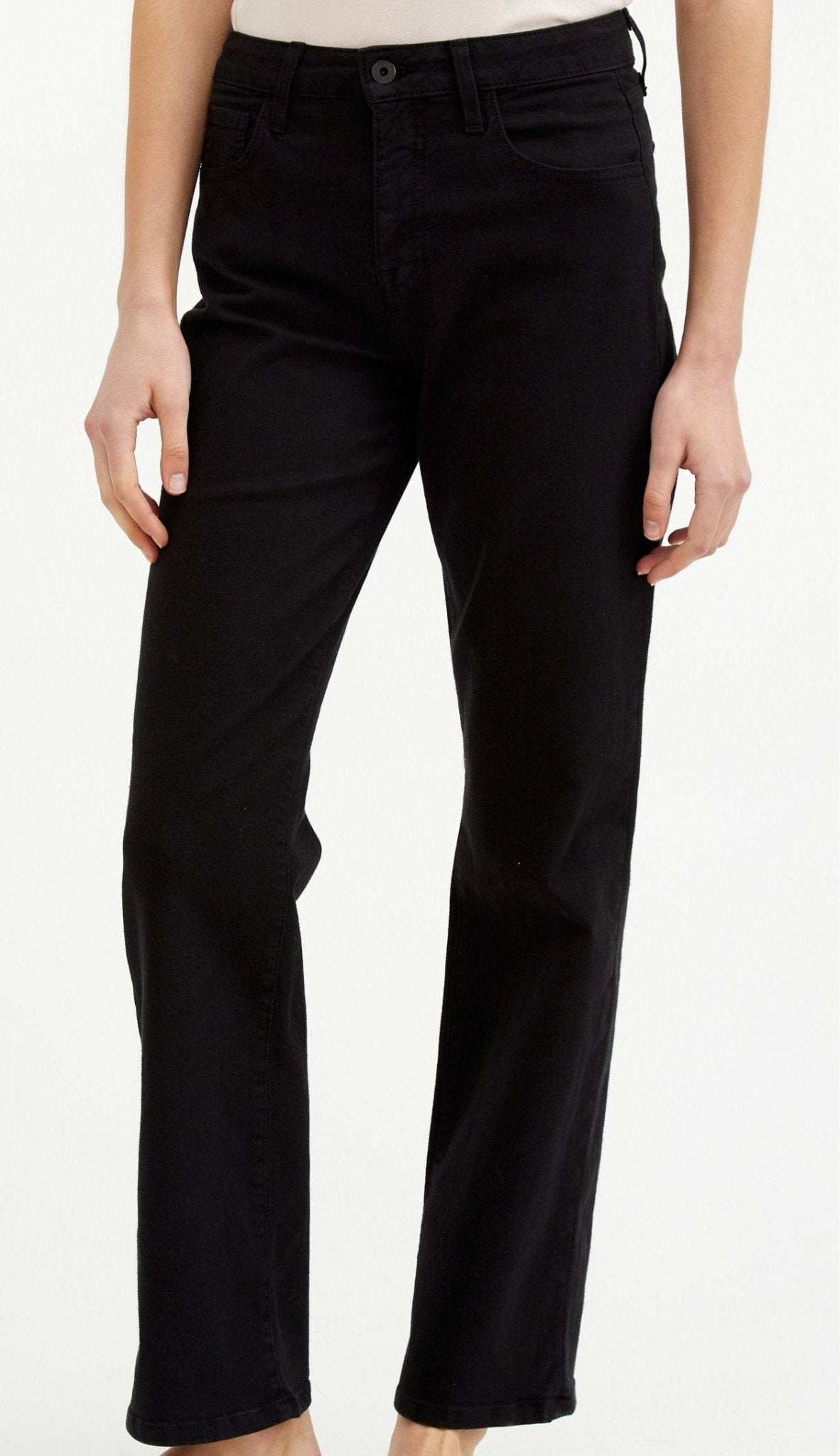 BOOT-CUT FIVE POCKET PANT IN GARMENT DYE STRETCH DENIM - Jarbo