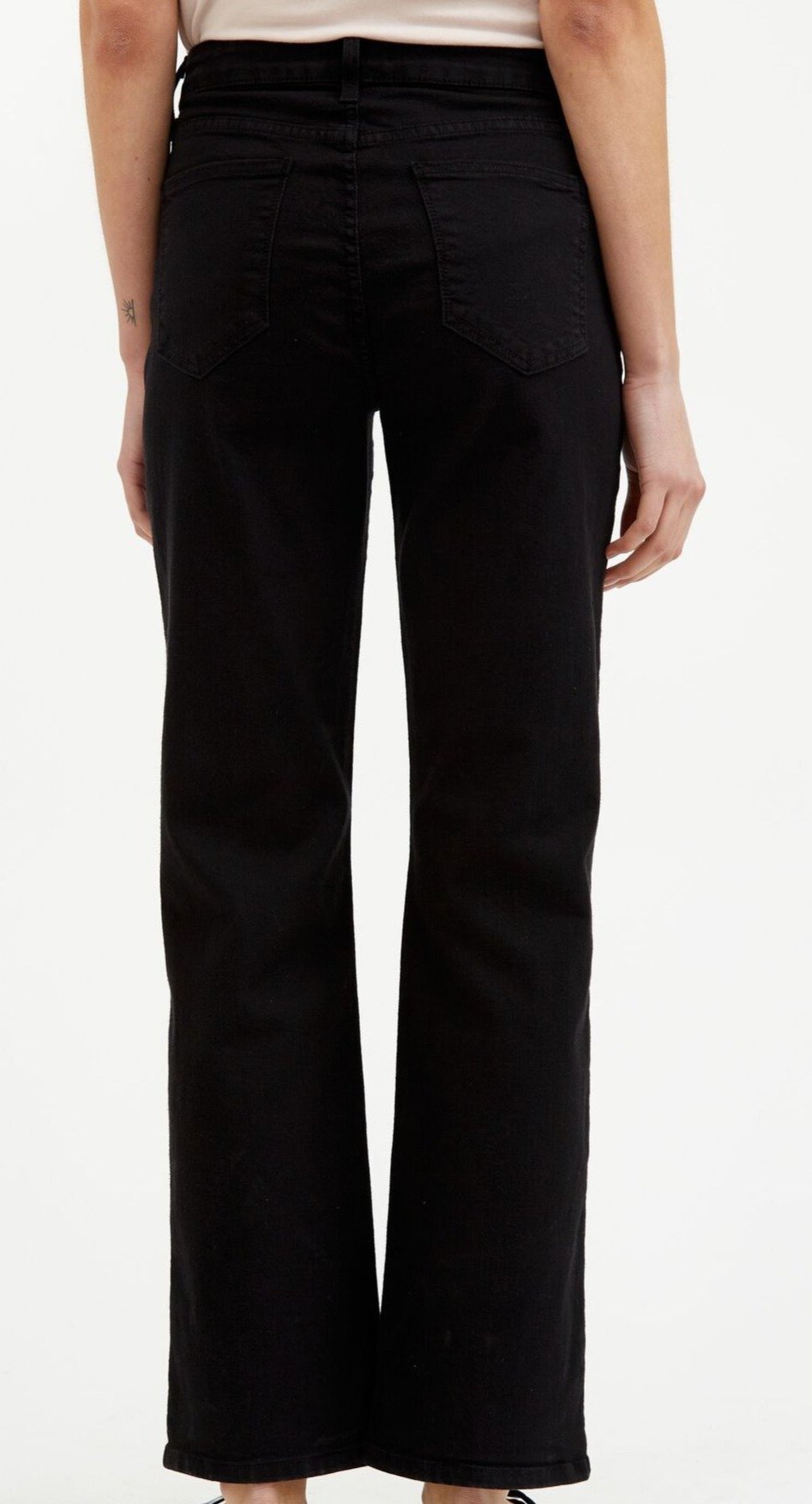 BOOT-CUT FIVE POCKET PANT IN GARMENT DYE STRETCH DENIM - Jarbo