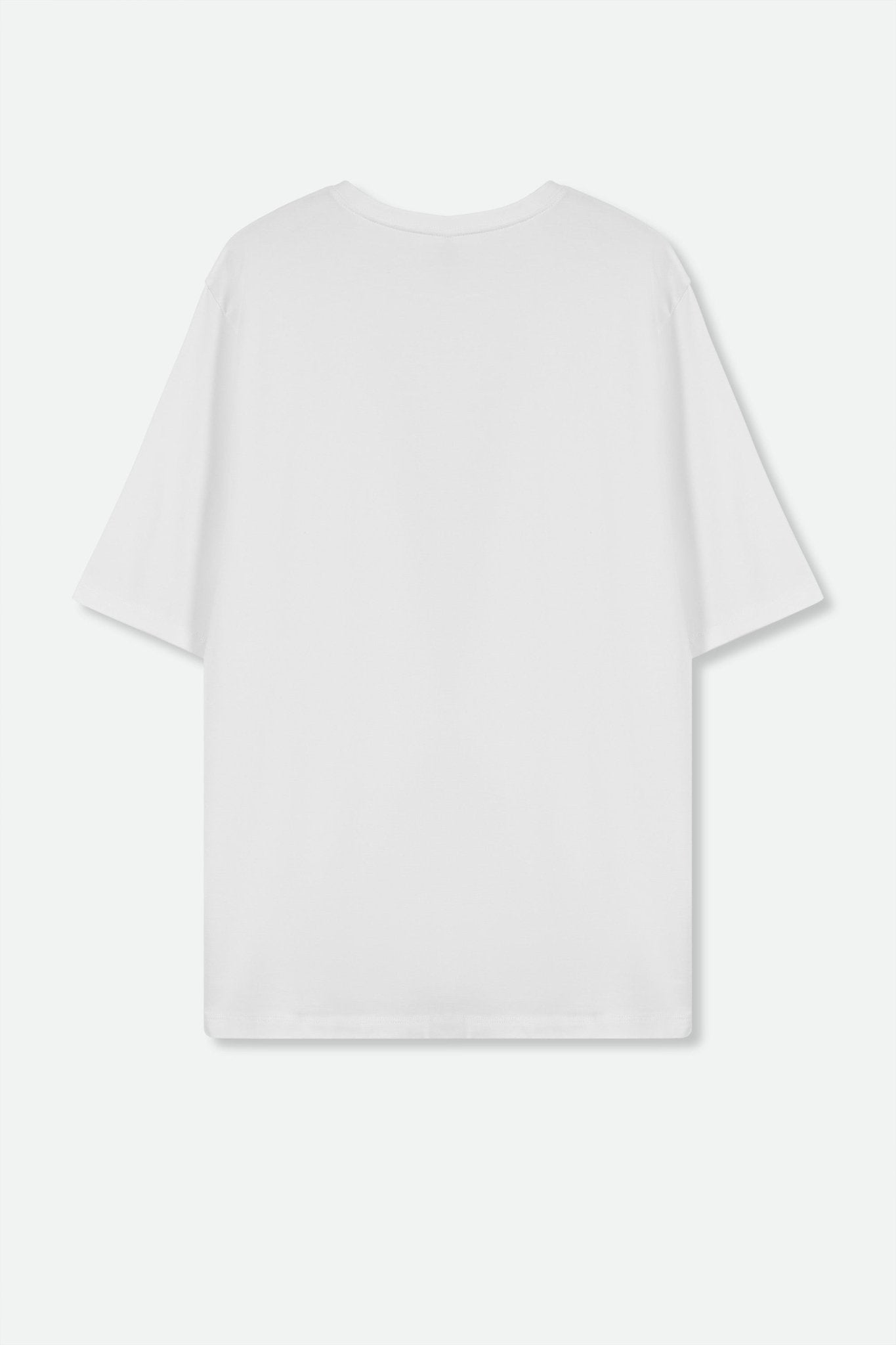 BOYFRIEND CREW T-SHIRT IN PIMA COTTON STRETCH - Jarbo