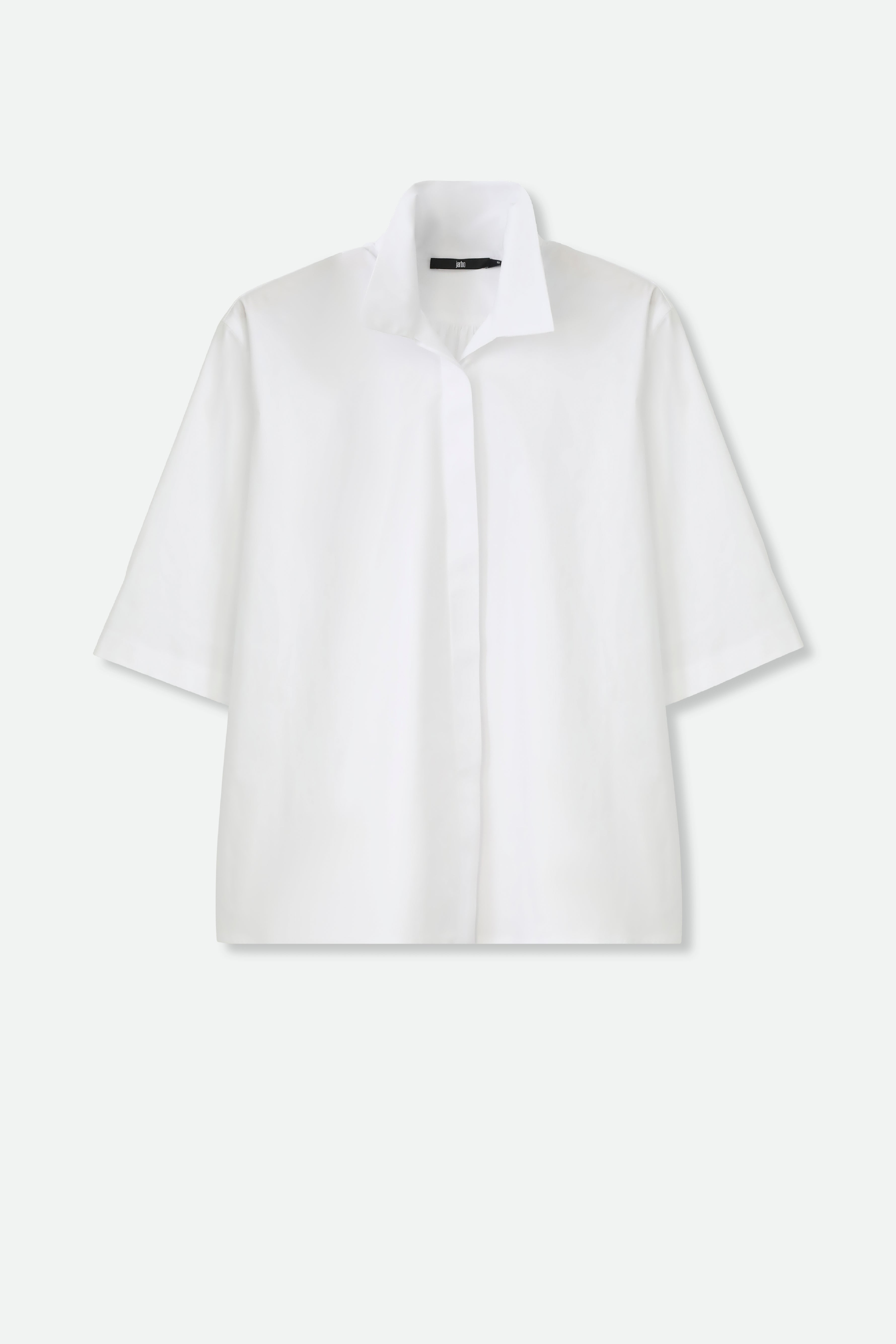 CAMP SHIRT IN ITALIAN COTTON POPLIN STRETCH - Jarbo