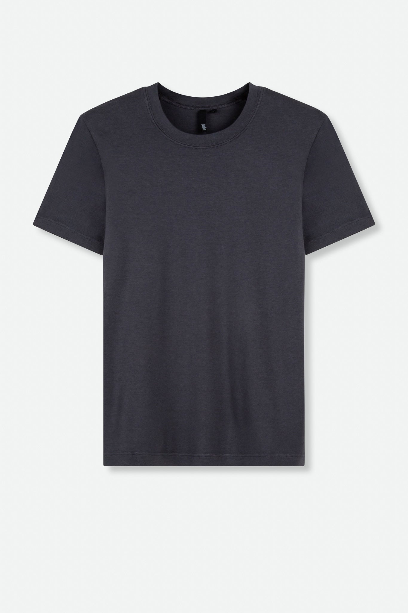 CAP SLEEVE CREW IN PIMA COTTON STRETCH - Jarbo