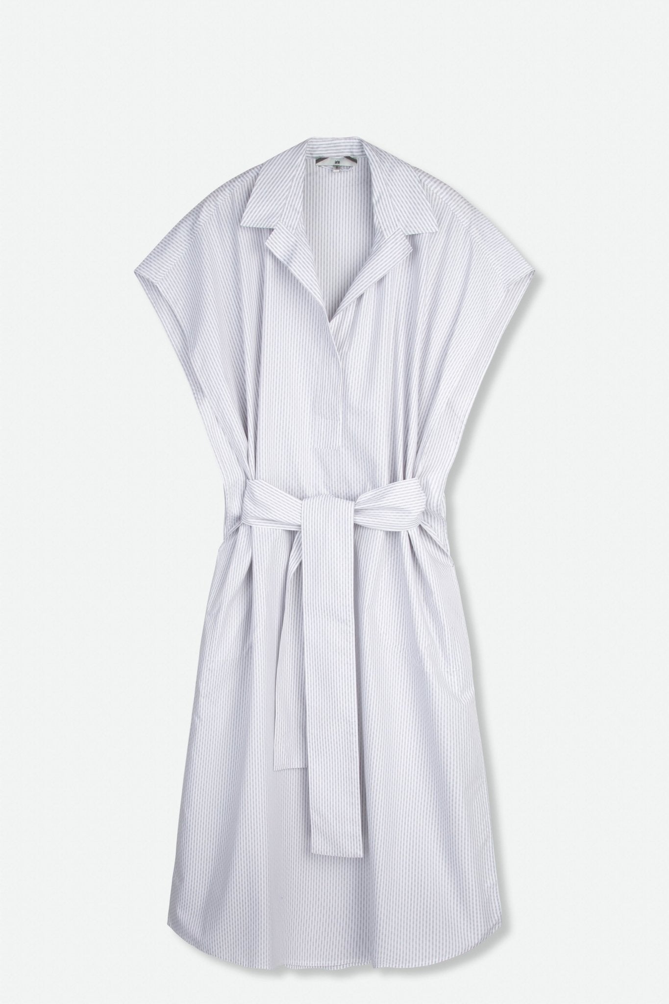 CAP SLEEVE JAMIE DRESS IN COTTON POPLIN - Jarbo