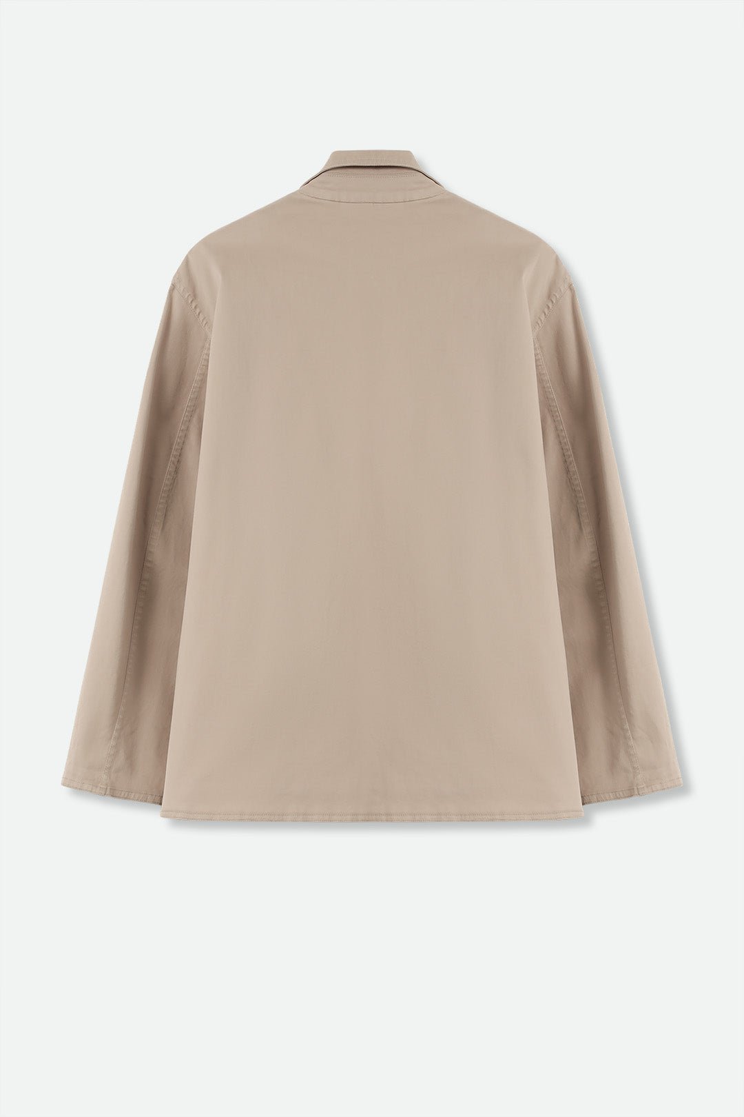 CARA PATCH POCKET JACKET IN ITALIAN BRUSHED COTTON SATEEN - Jarbo