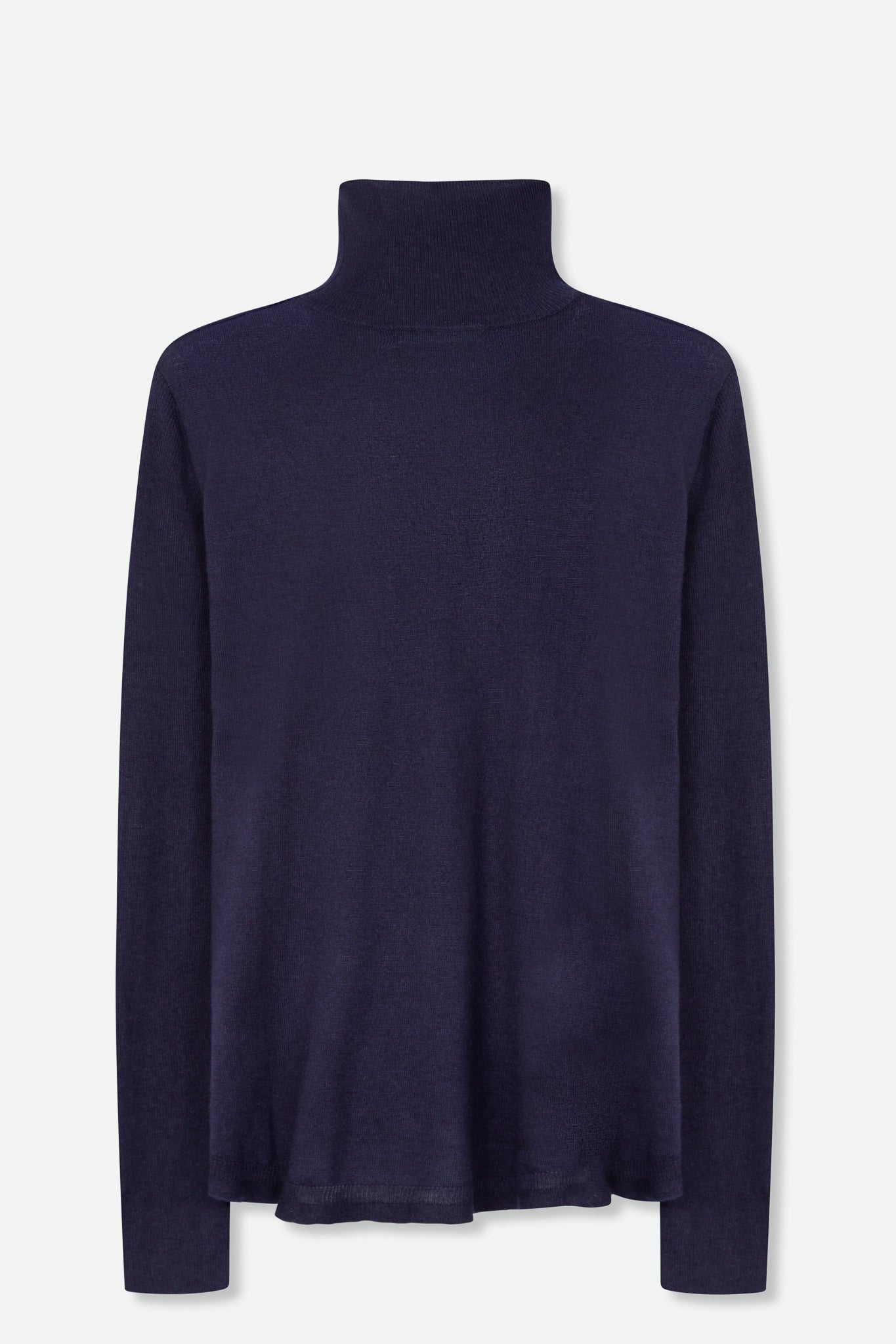 CARLOTA TURTLENECK IN FINE SILK CASHMERE BLEND - Jarbo