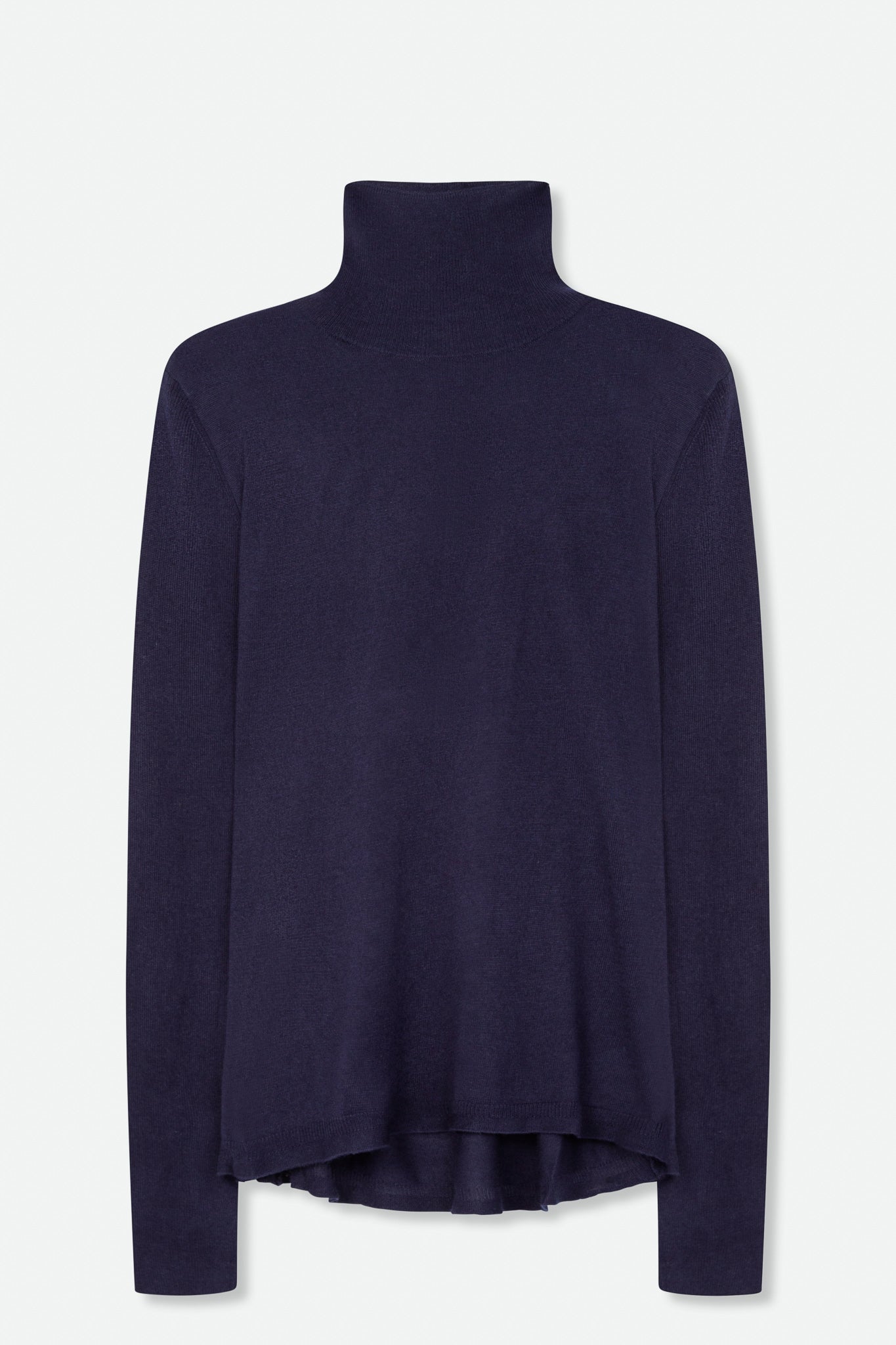 CARLOTA TURTLENECK IN FINE SILK CASHMERE BLEND - Jarbo