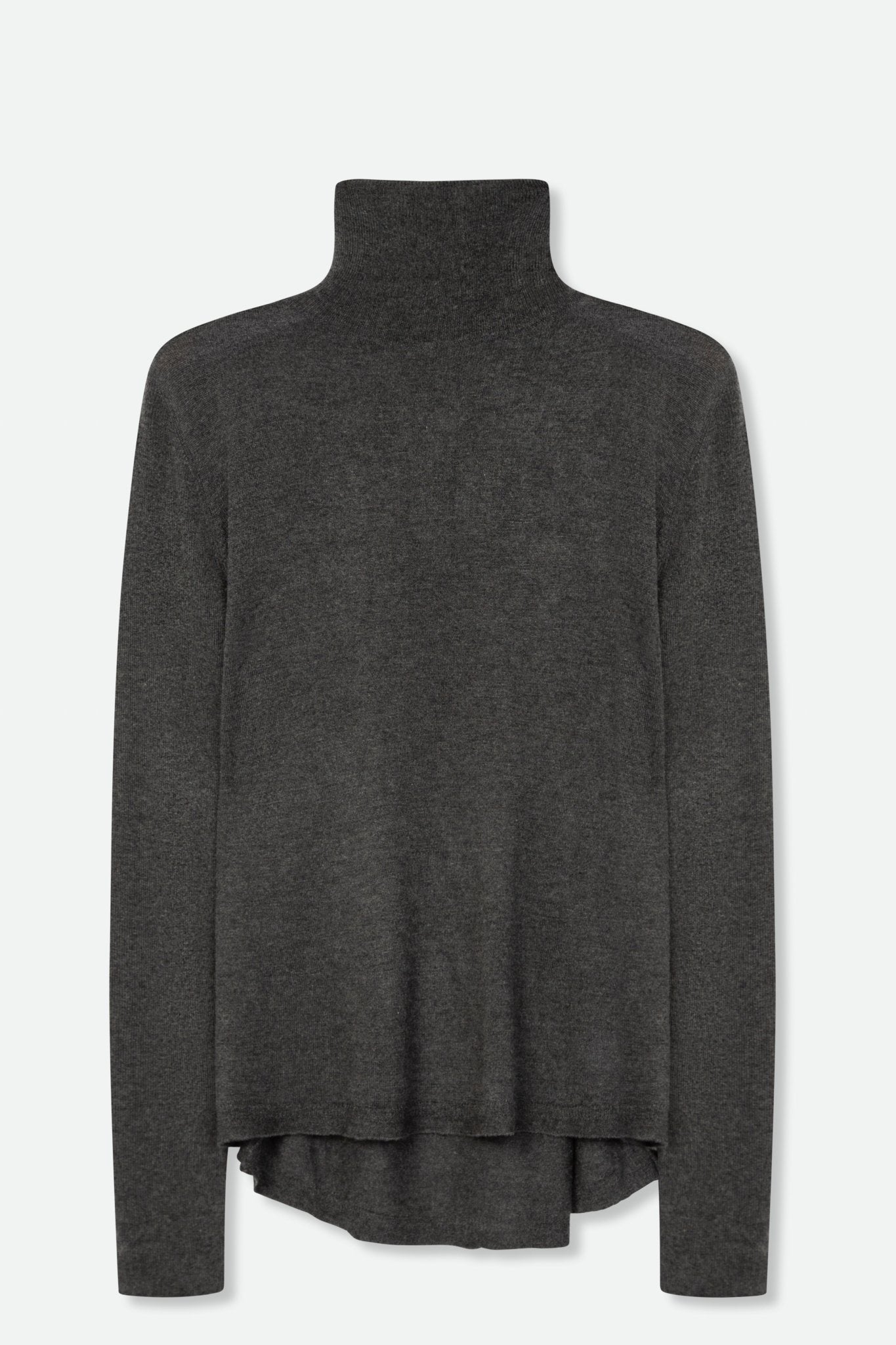 CARLOTA TURTLENECK IN FINE SILK CASHMERE BLEND - Jarbo