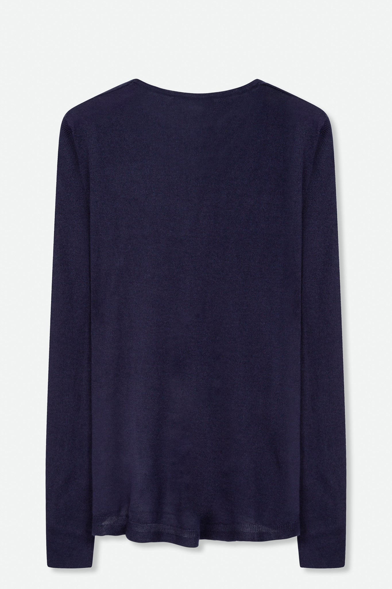 CRISTIANA CREW IN FINE SILK CASHMERE BLEND - Jarbo