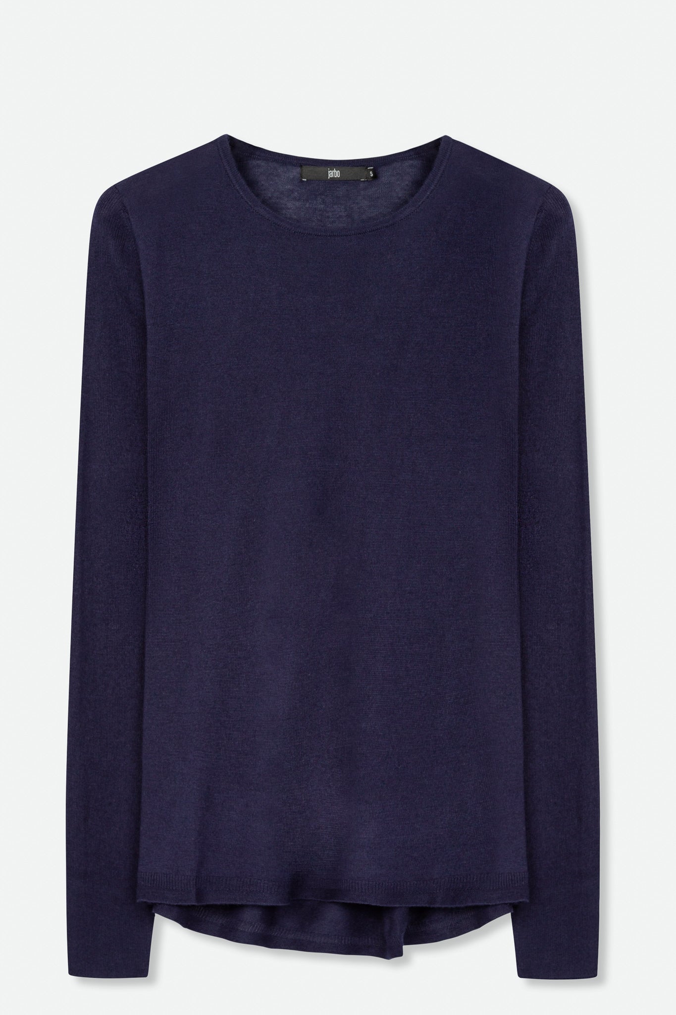 CRISTIANA CREW IN FINE SILK CASHMERE BLEND - Jarbo