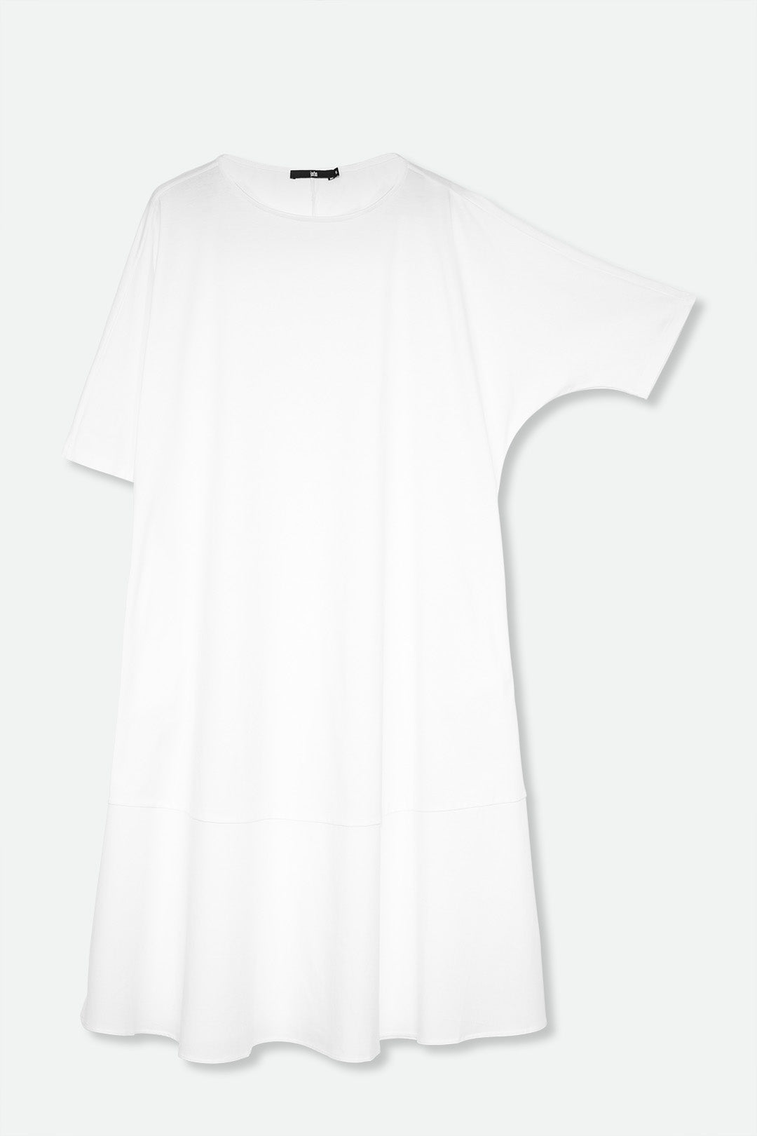 DAVINA MAXI DRESS IN ITALIAN JERSEY AND POPLIN COTTON - Jarbo