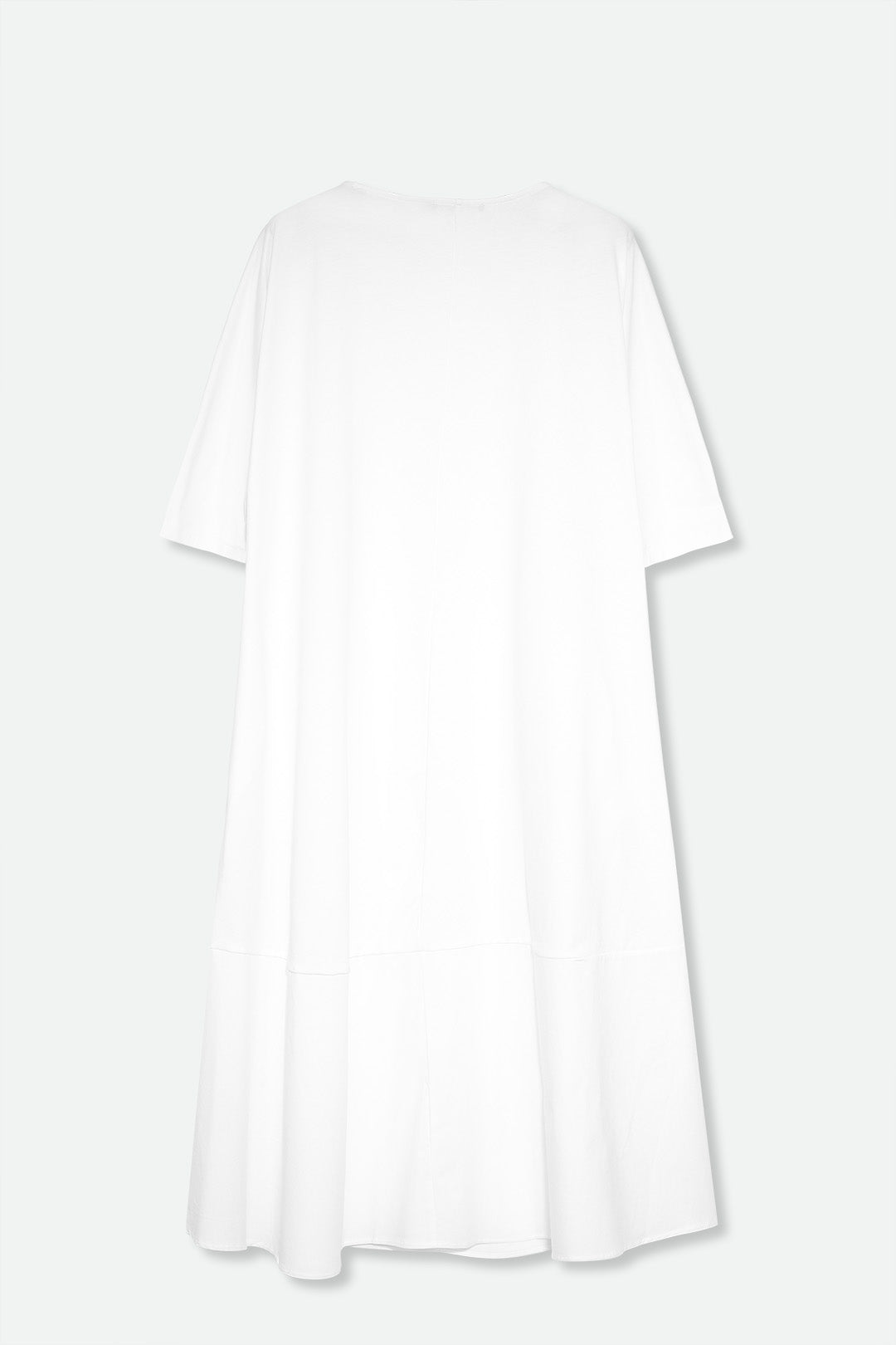 DAVINA MAXI DRESS IN ITALIAN JERSEY AND POPLIN COTTON - Jarbo