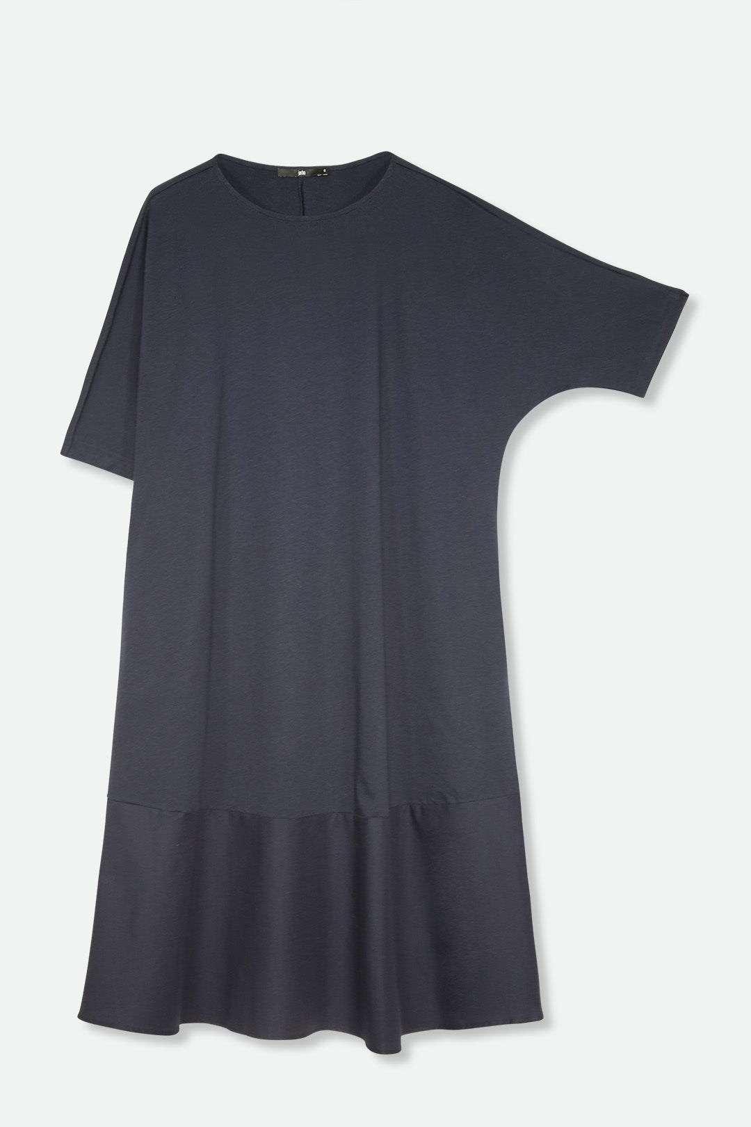 DAVINA MAXI DRESS IN ITALIAN JERSEY AND POPLIN COTTON - Jarbo