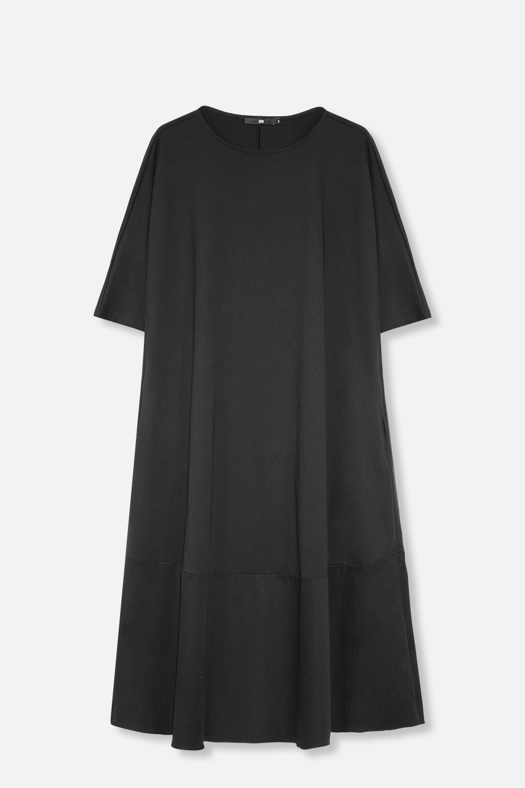 DAVINA MAXI DRESS IN ITALIAN JERSEY AND POPLIN COTTON - Jarbo