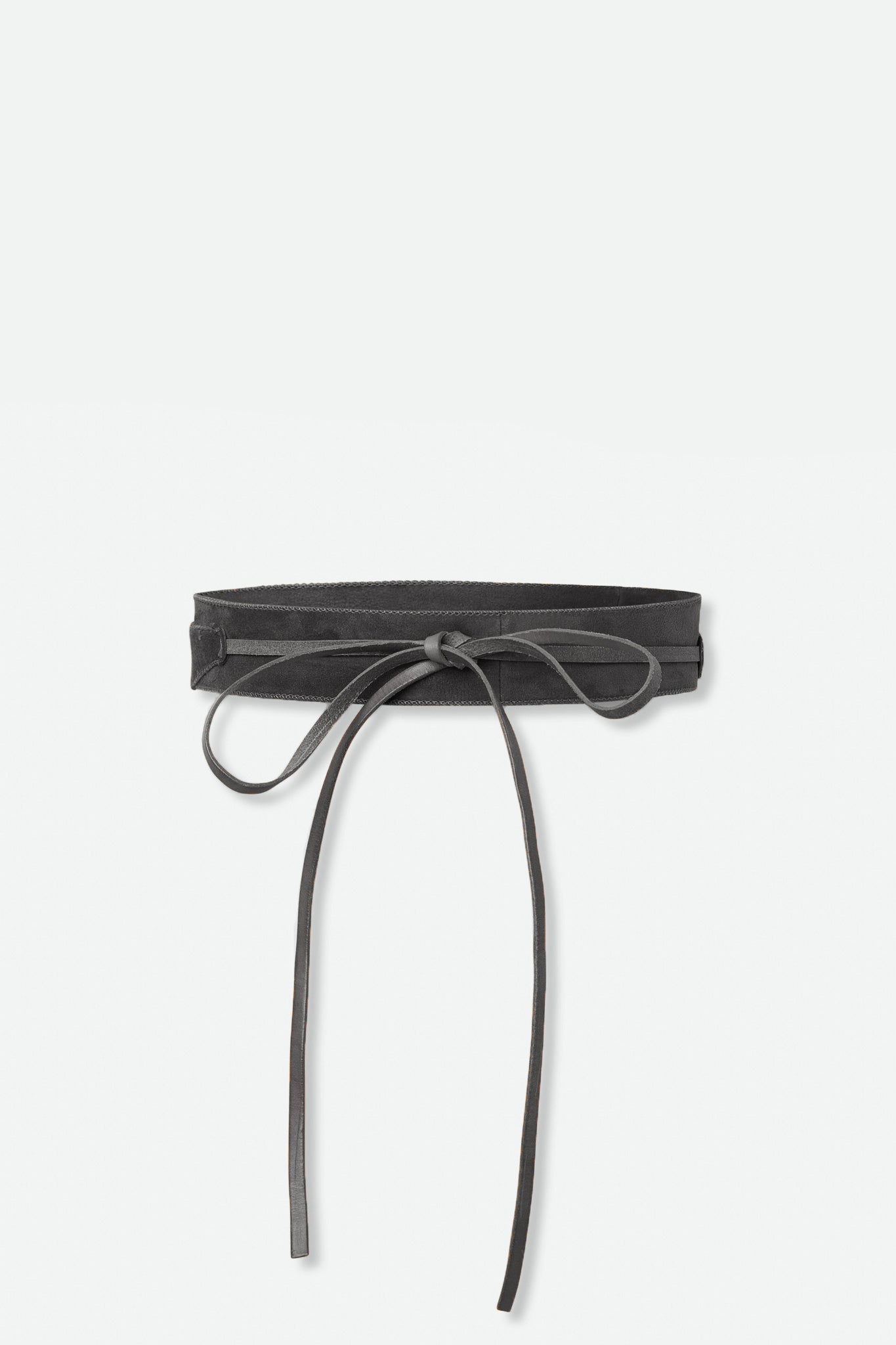 DAVOLI ITALIAN LEATHER AND SUEDE WRAP BELT - Jarbo