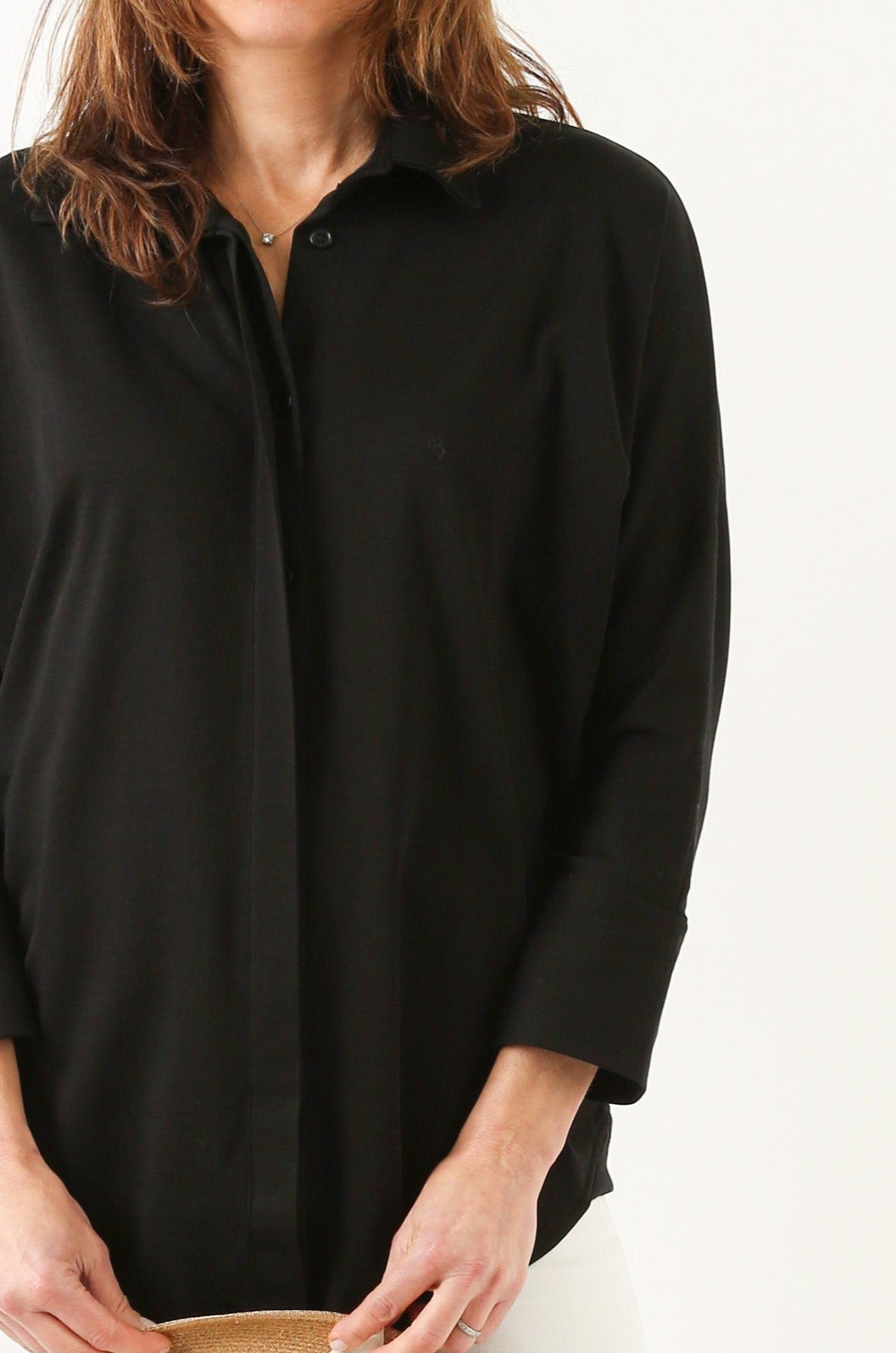 DOLMAN SHIRT IN PIMA COTTON - Jarbo