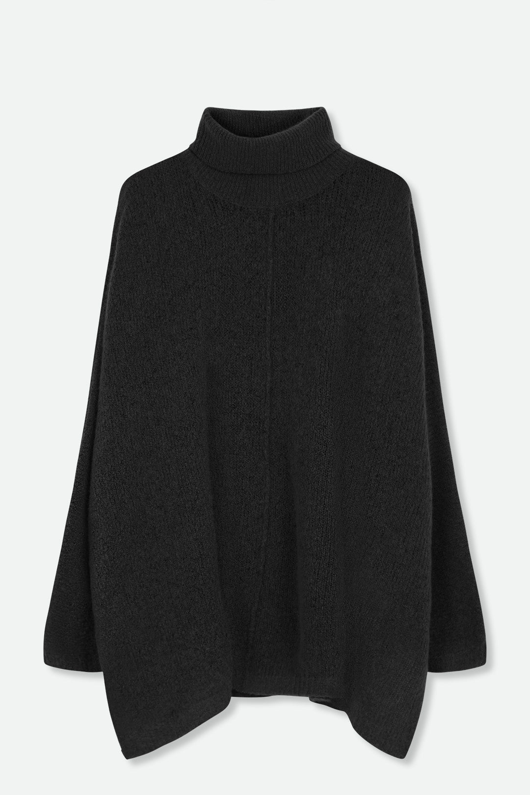ELENA TURTLENECK PONCHO IN CASHMERE - Jarbo