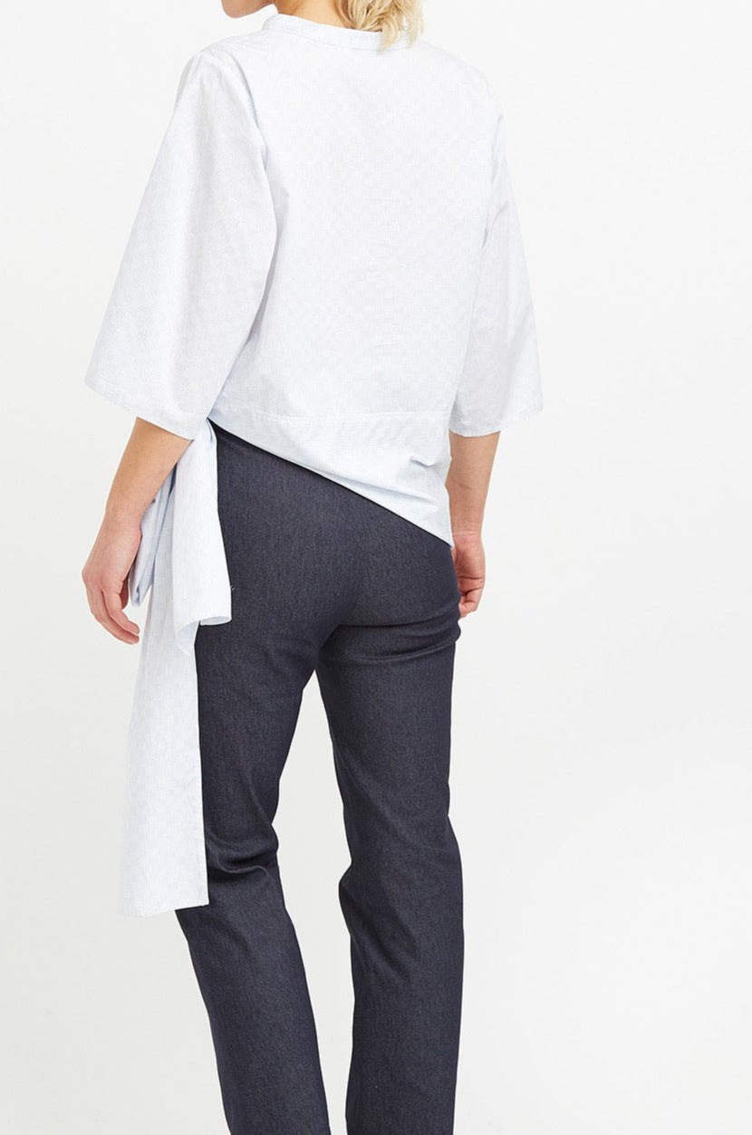 ELNORA SHIRT IN STRETCH COTTON POPLIN - Jarbo