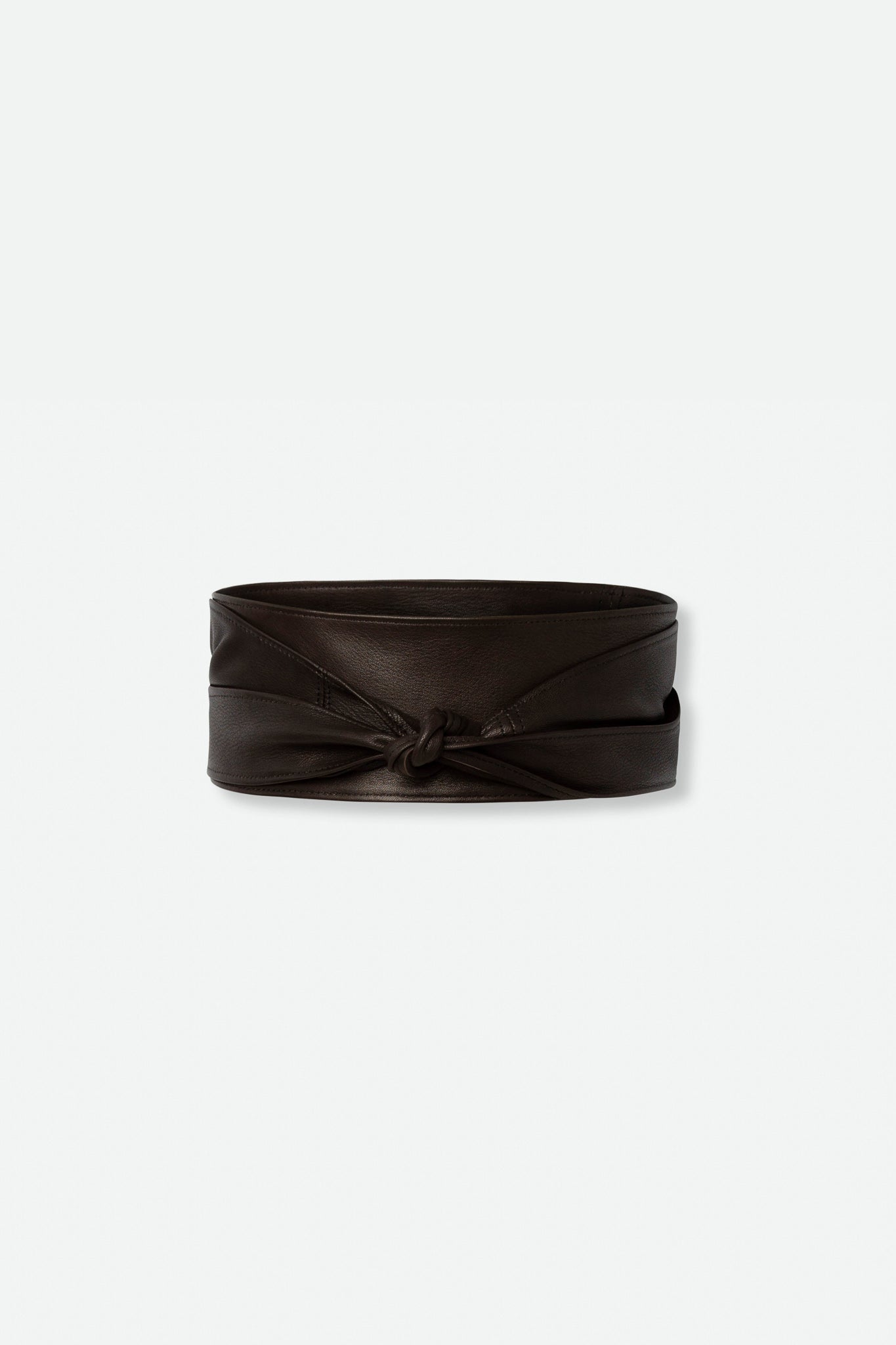 FELISIO LONG ITALIAN LEATHER WRAP BELT - Jarbo