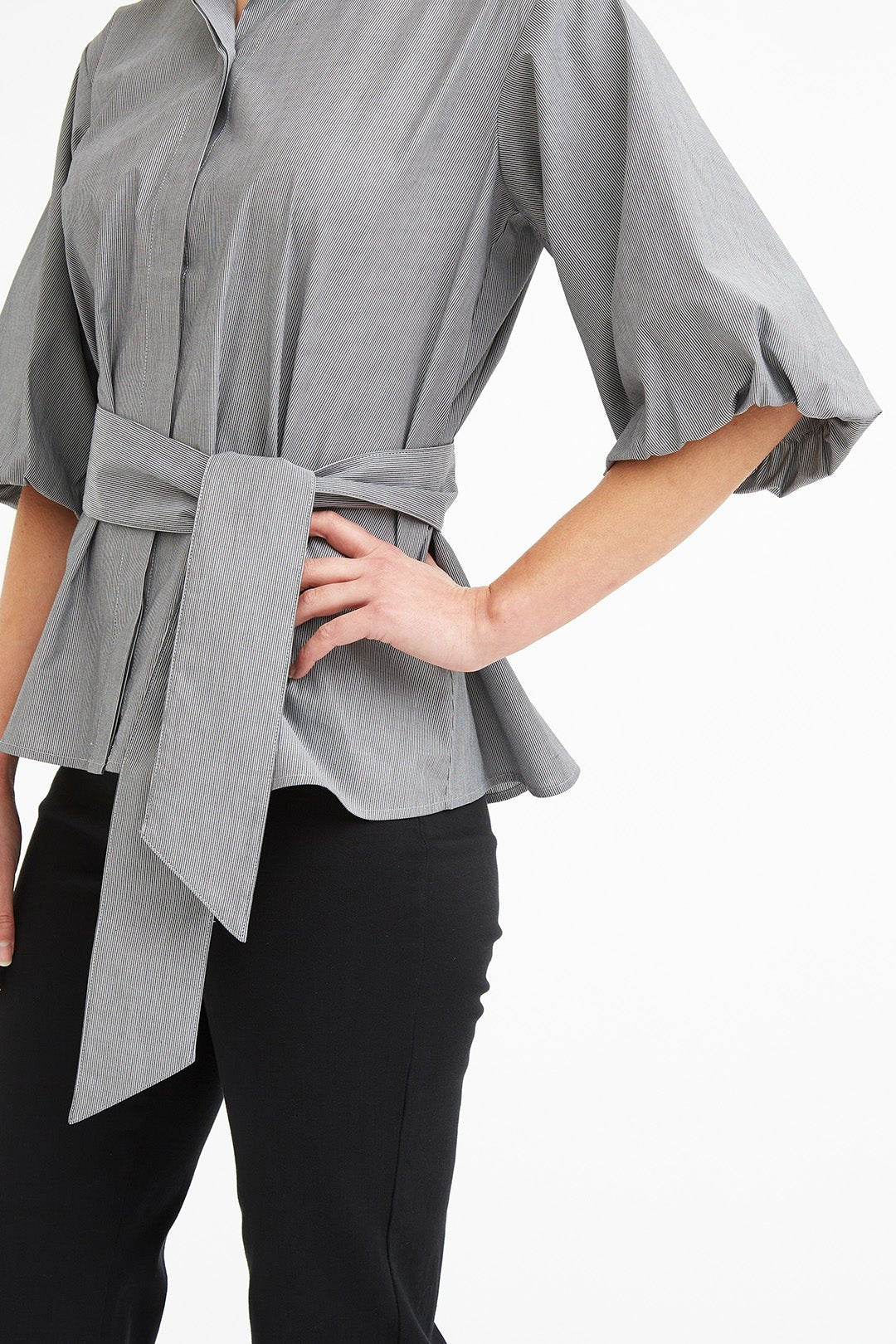 GIGI SHIRT IN ITALIAN STRETCH COTTON - Jarbo