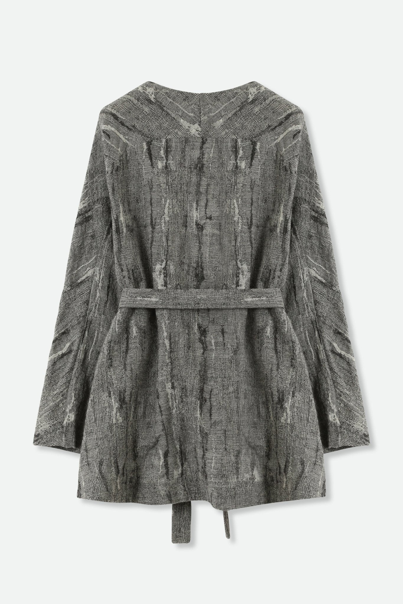 GIULIA COCOON BACK JACKET IN NOVELTY FABRIC - Jarbo