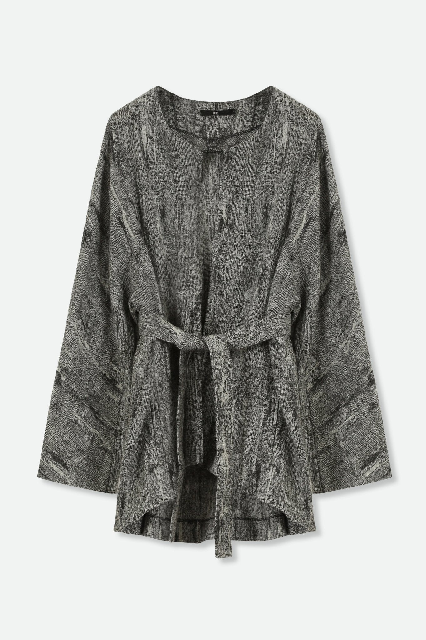 GIULIA COCOON BACK JACKET IN NOVELTY FABRIC - Jarbo