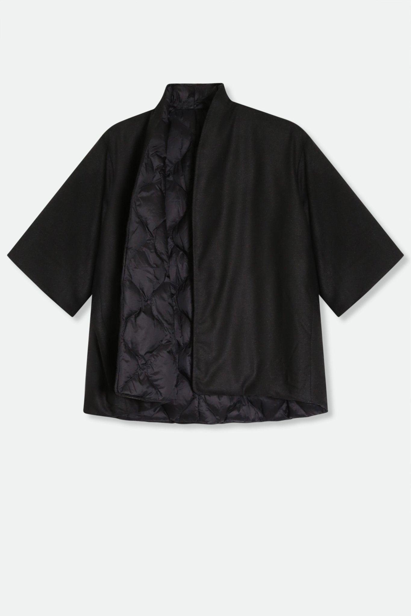 HEIDI REVERSIBLE WOOL & DOWN COAT - Jarbo
