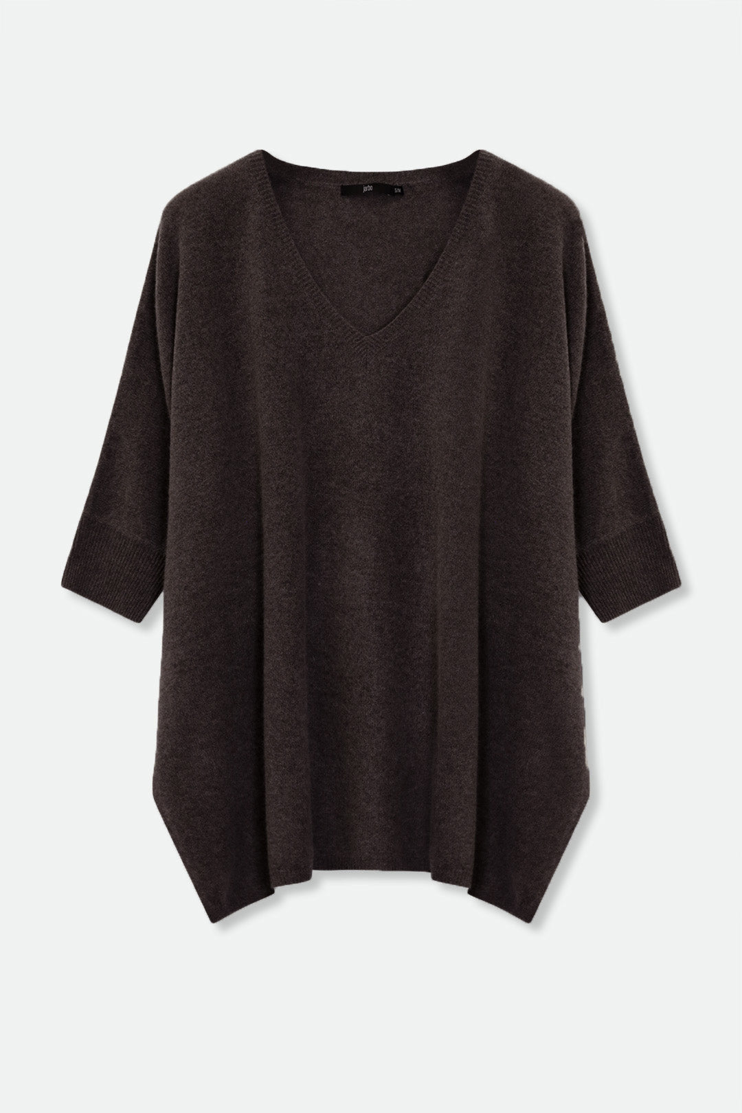 IRINA PONCHO IN PURE NEPALESE CASHMERE - Jarbo