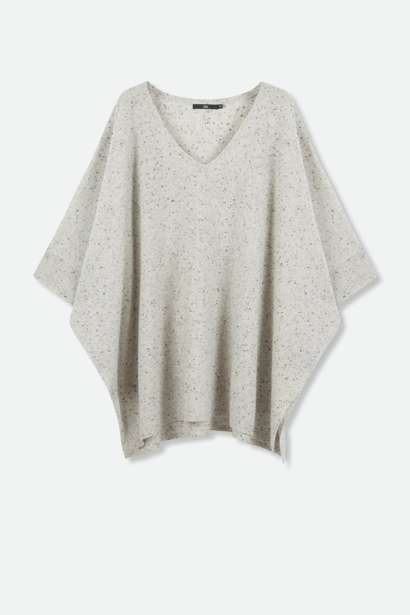 IRINA PONCHO IN PURE NEPALESE CASHMERE - Jarbo