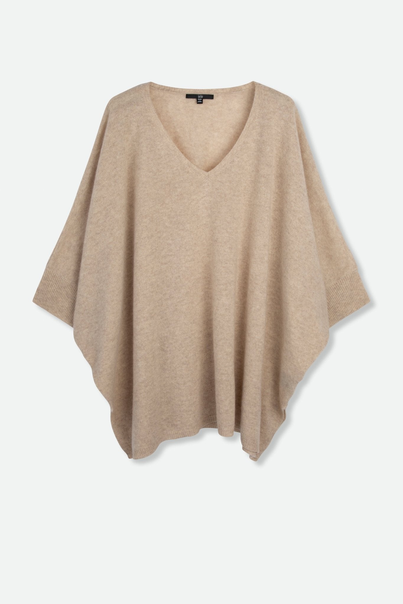 IRINA PONCHO IN PURE NEPALESE CASHMERE - Jarbo