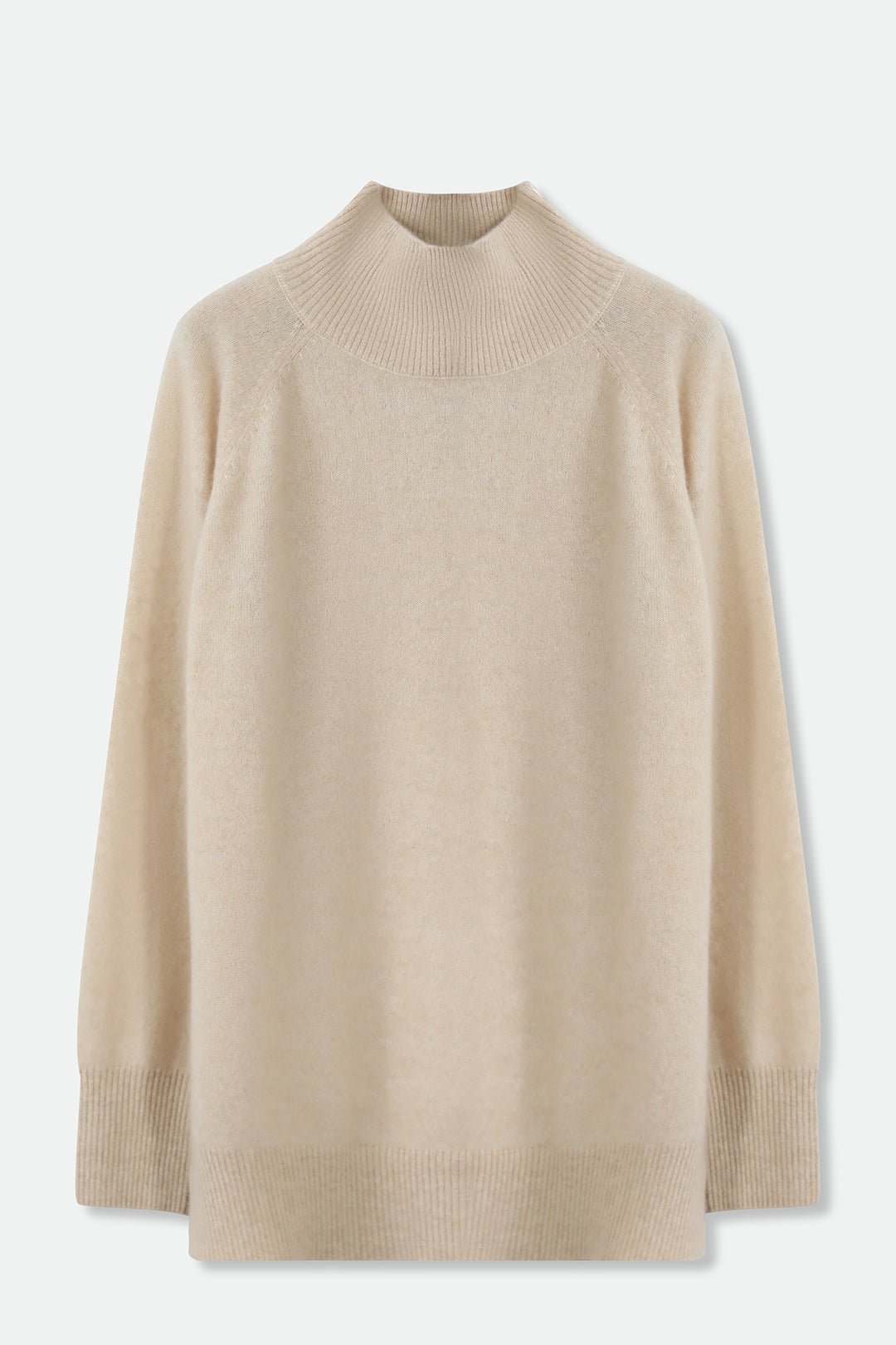 ISLAY TURTLENECK SWEATER IN ITALIAN SPUN CASHMERE SILK - Jarbo