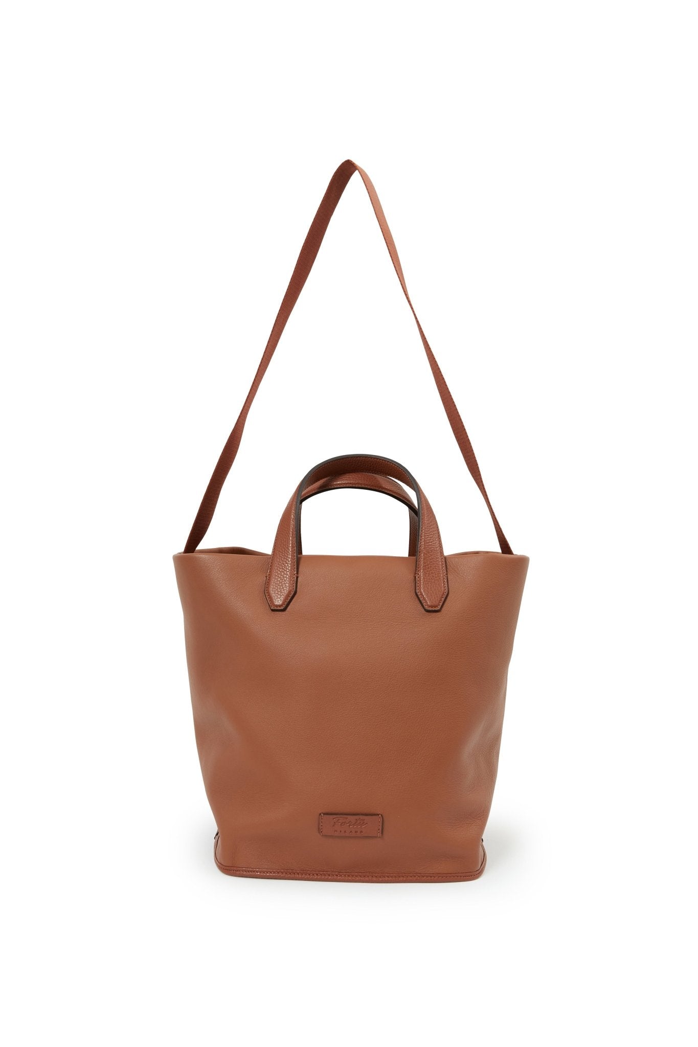 JANEL ITALIAN LEATHER BUCKET HANDBAG - Jarbo