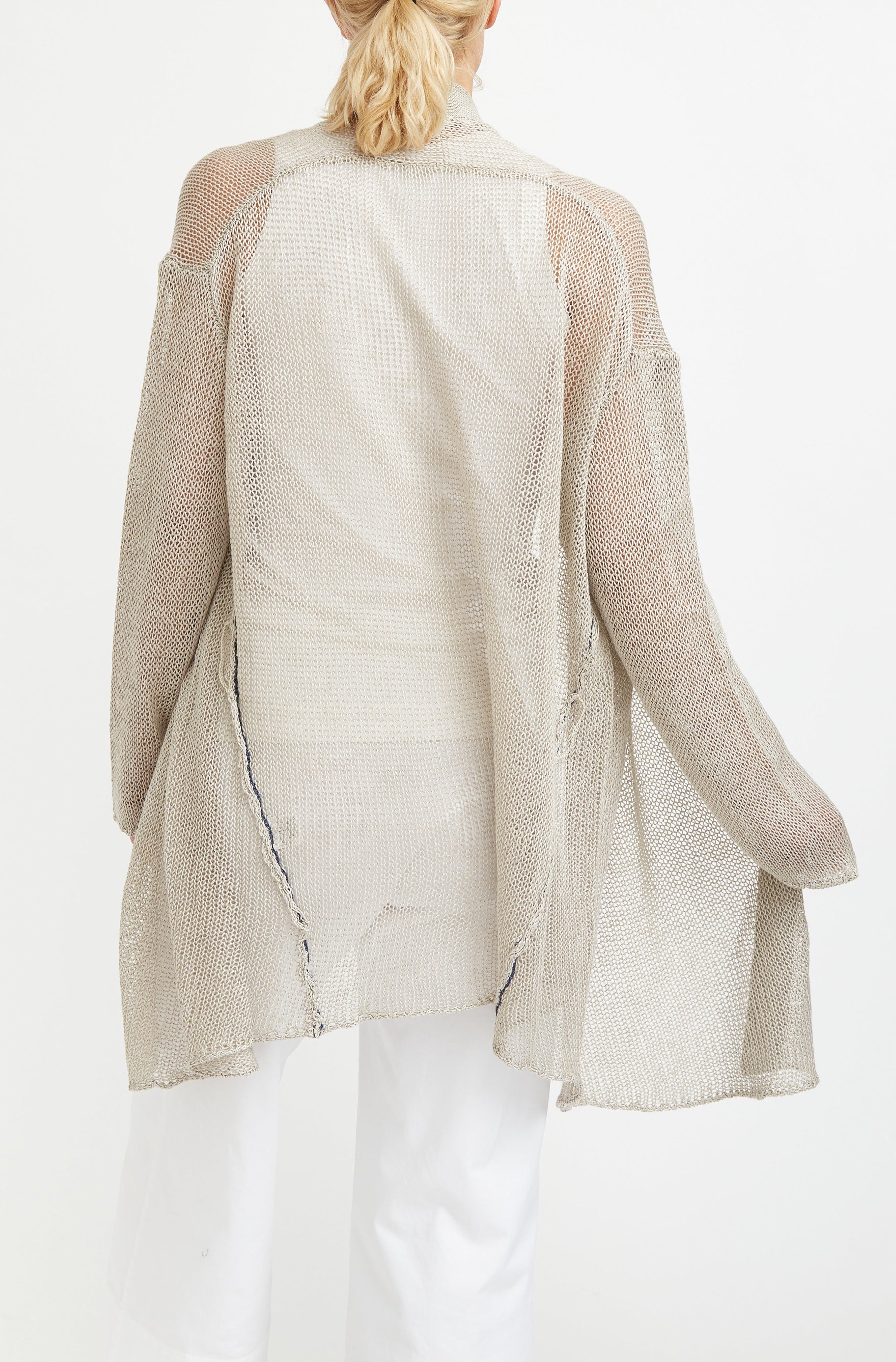 CAPRI CARDIGAN IN LINEN KNIT