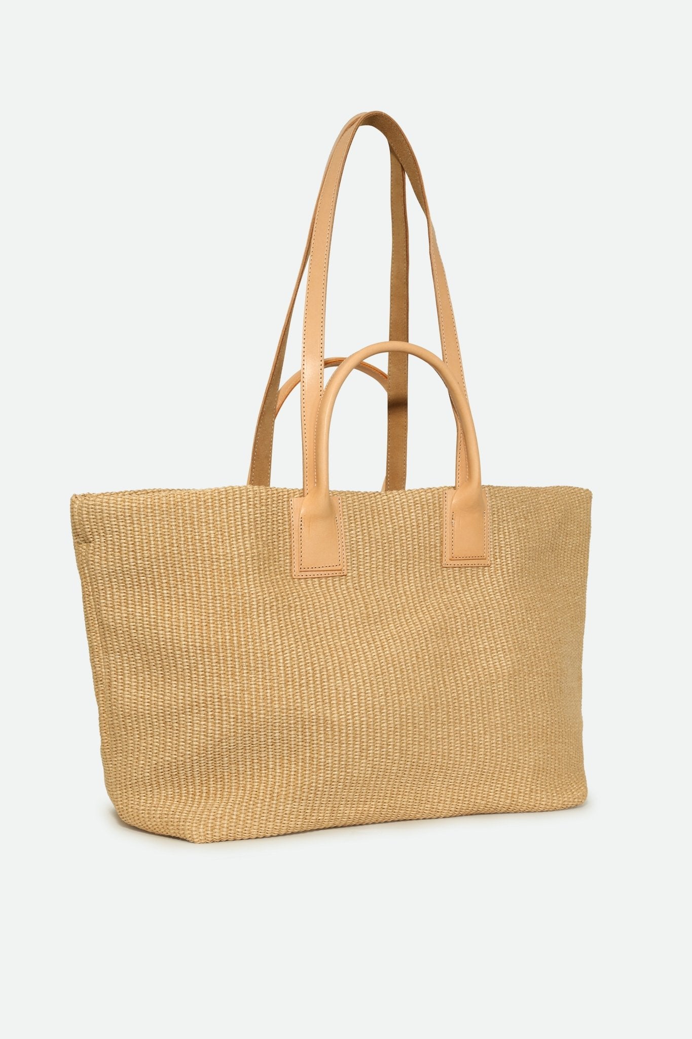 LISBON LARGE ITALIAN TOTE IN NATURAL - Jarbo