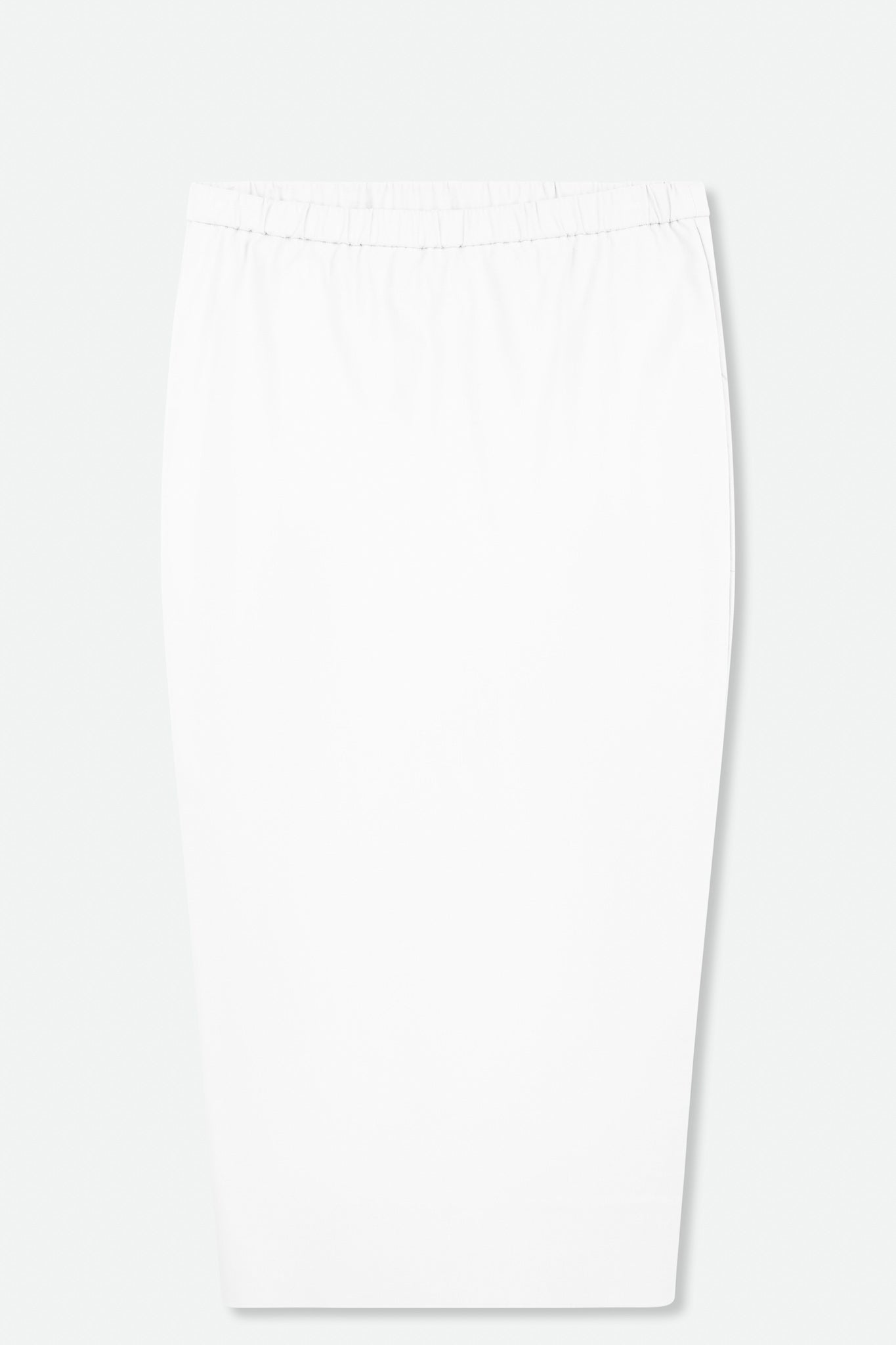 LONG KICK PLEAT SKIRT IN TECHNICAL STRETCH - Jarbo