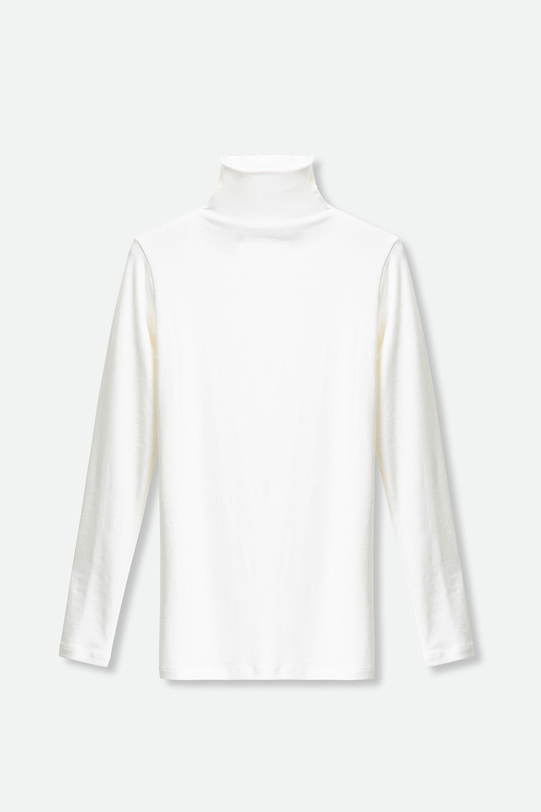 Long Sleeve High Neck In Pima Cotton - Final Few - Jarbo