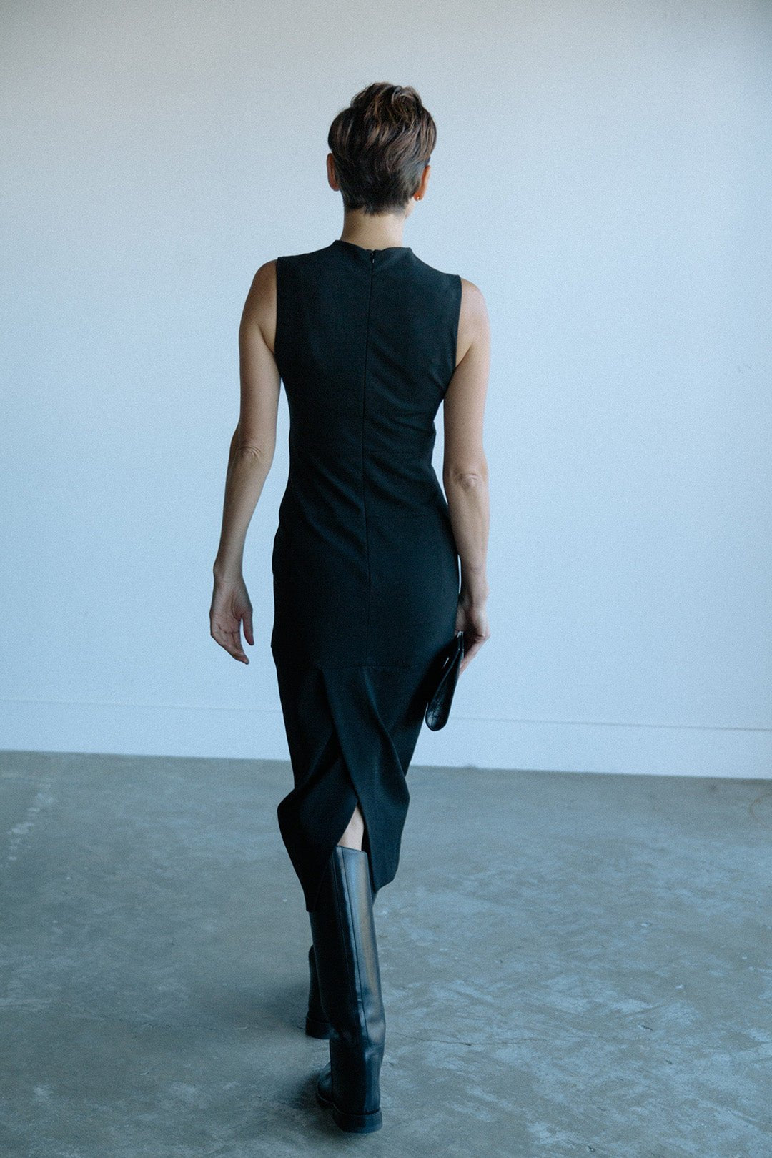 LUNA DRESS IN PONTE KNIT - Jarbo