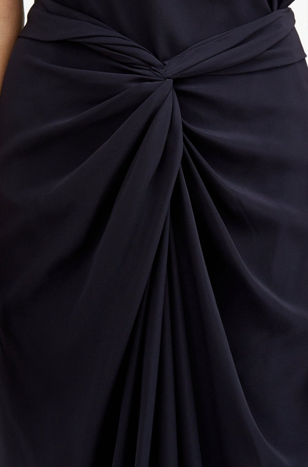 MANUELA SKIRT IN SILK CREPE DE CHINE - Jarbo