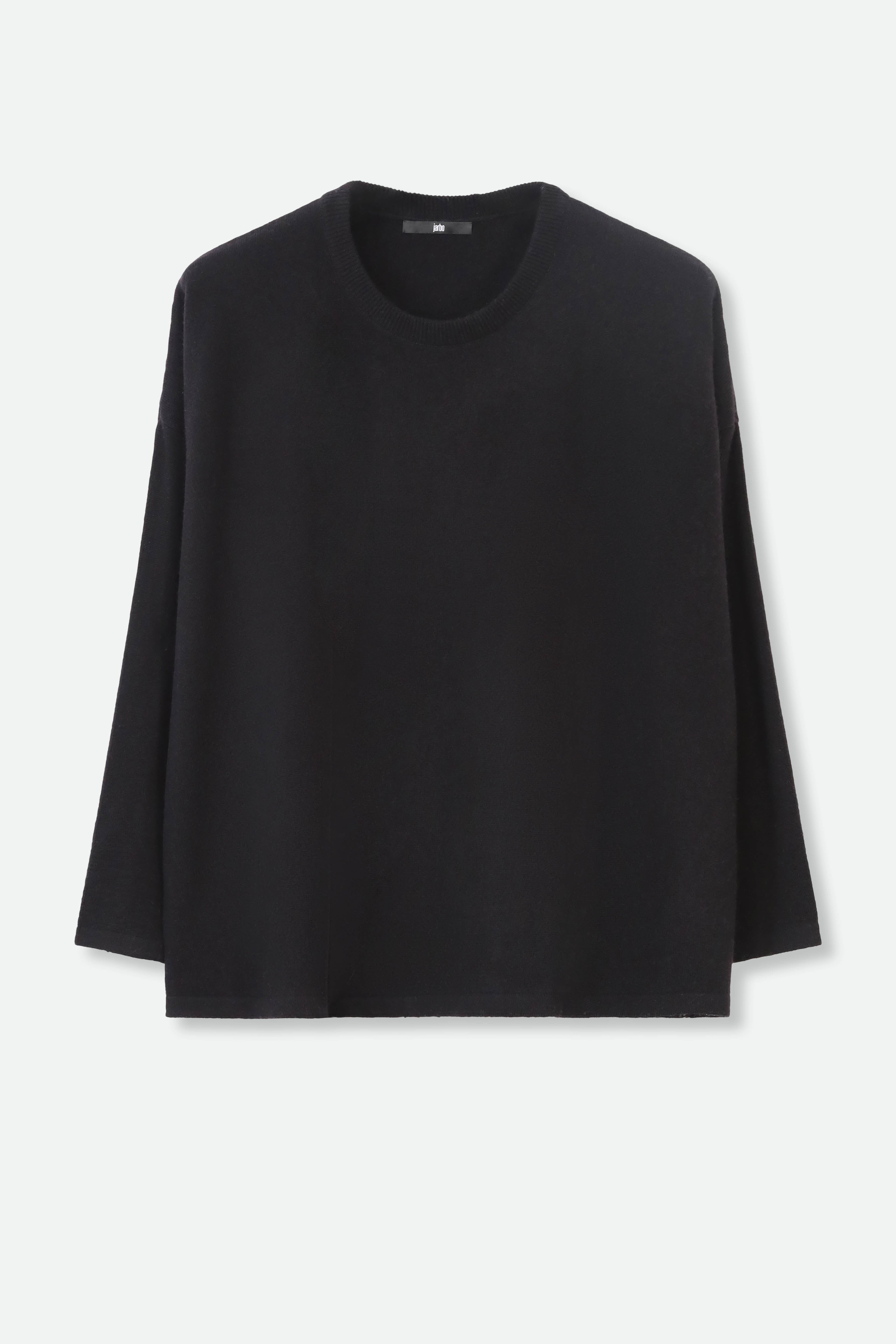 MARLOW OVERSIZED BOXY CREW IN CASHMERE BLEND - Jarbo