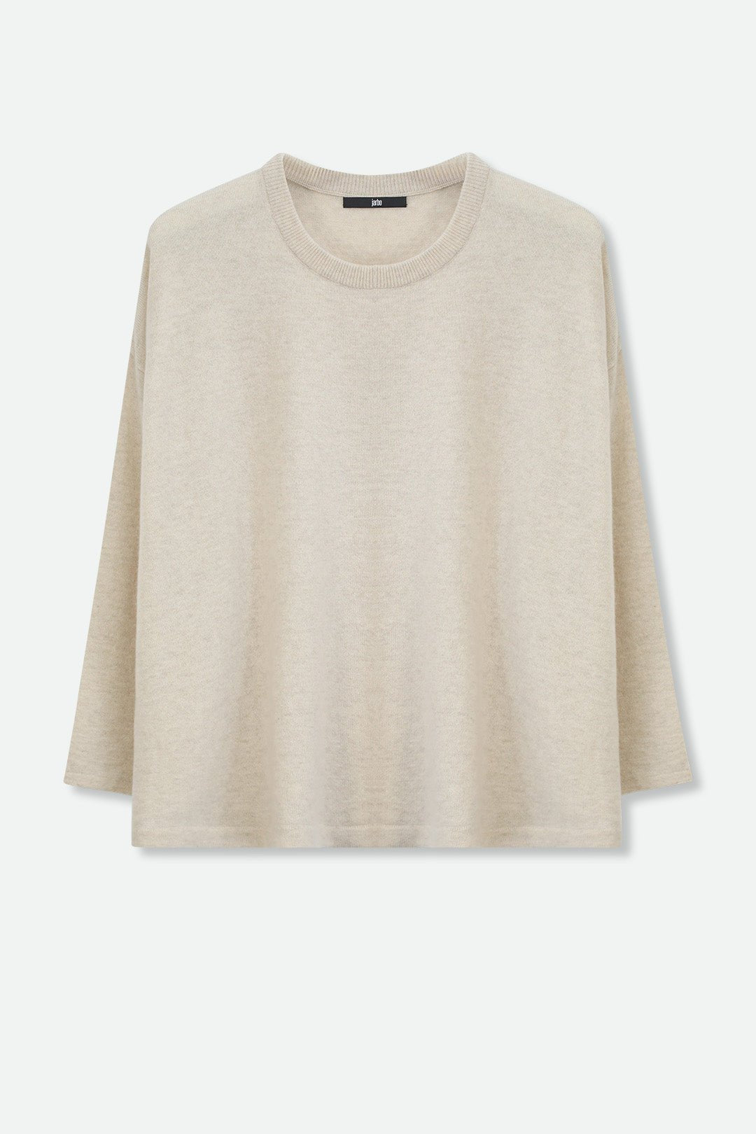 MARLOW OVERSIZED BOXY CREW IN CASHMERE BLEND - Jarbo
