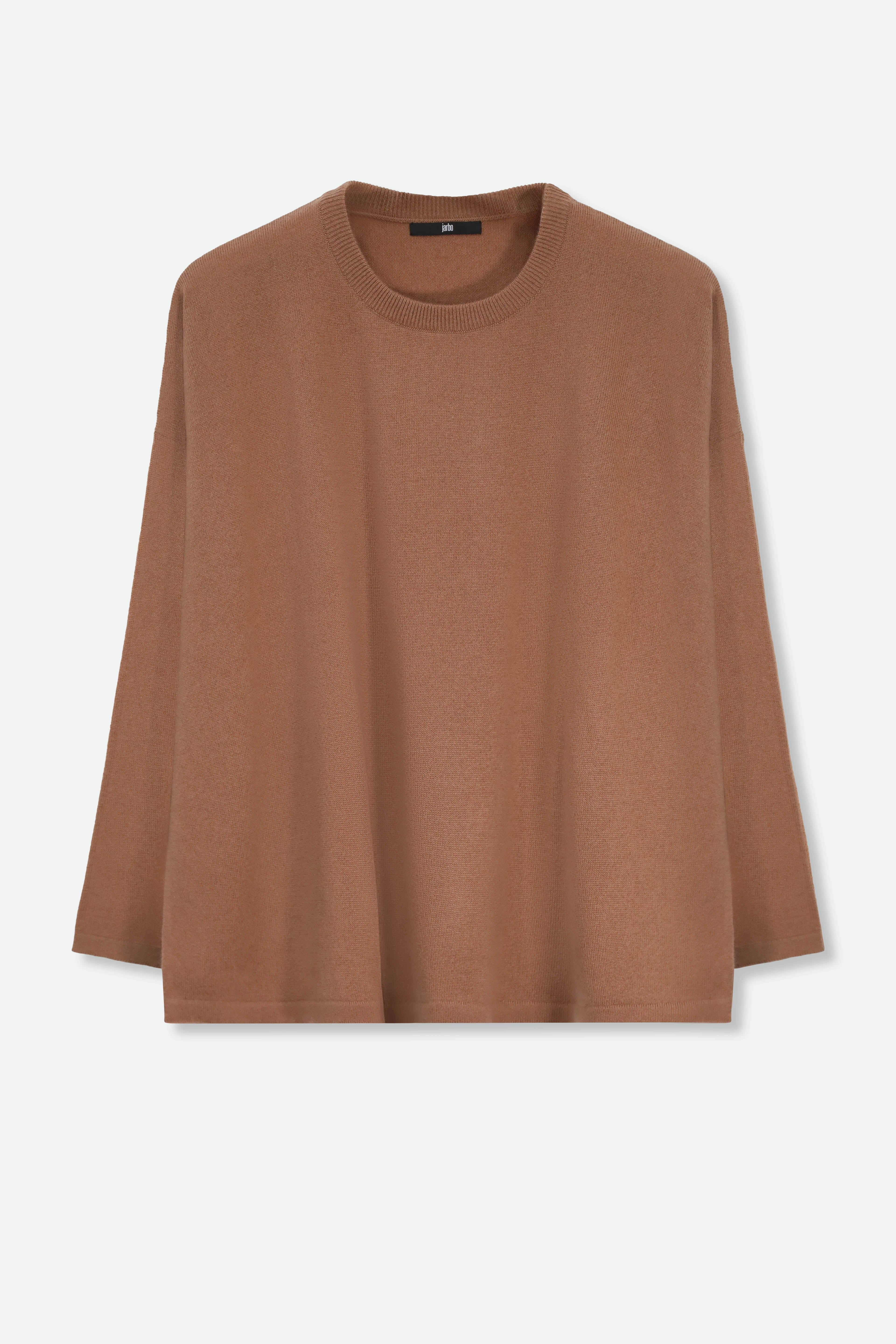 MARLOW OVERSIZED BOXY CREW IN CASHMERE BLEND - Jarbo